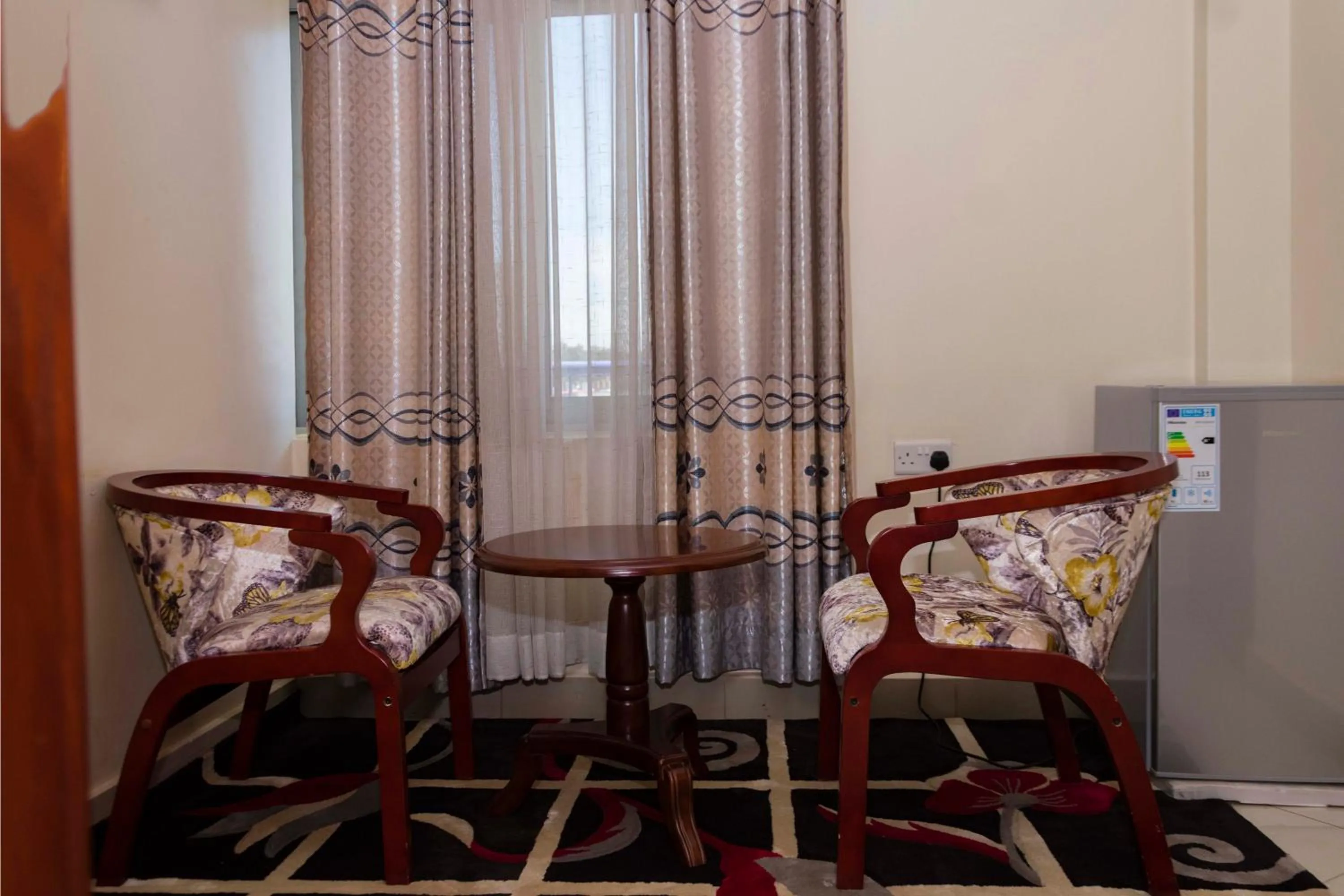 Living room in G-One Hotel Kampala