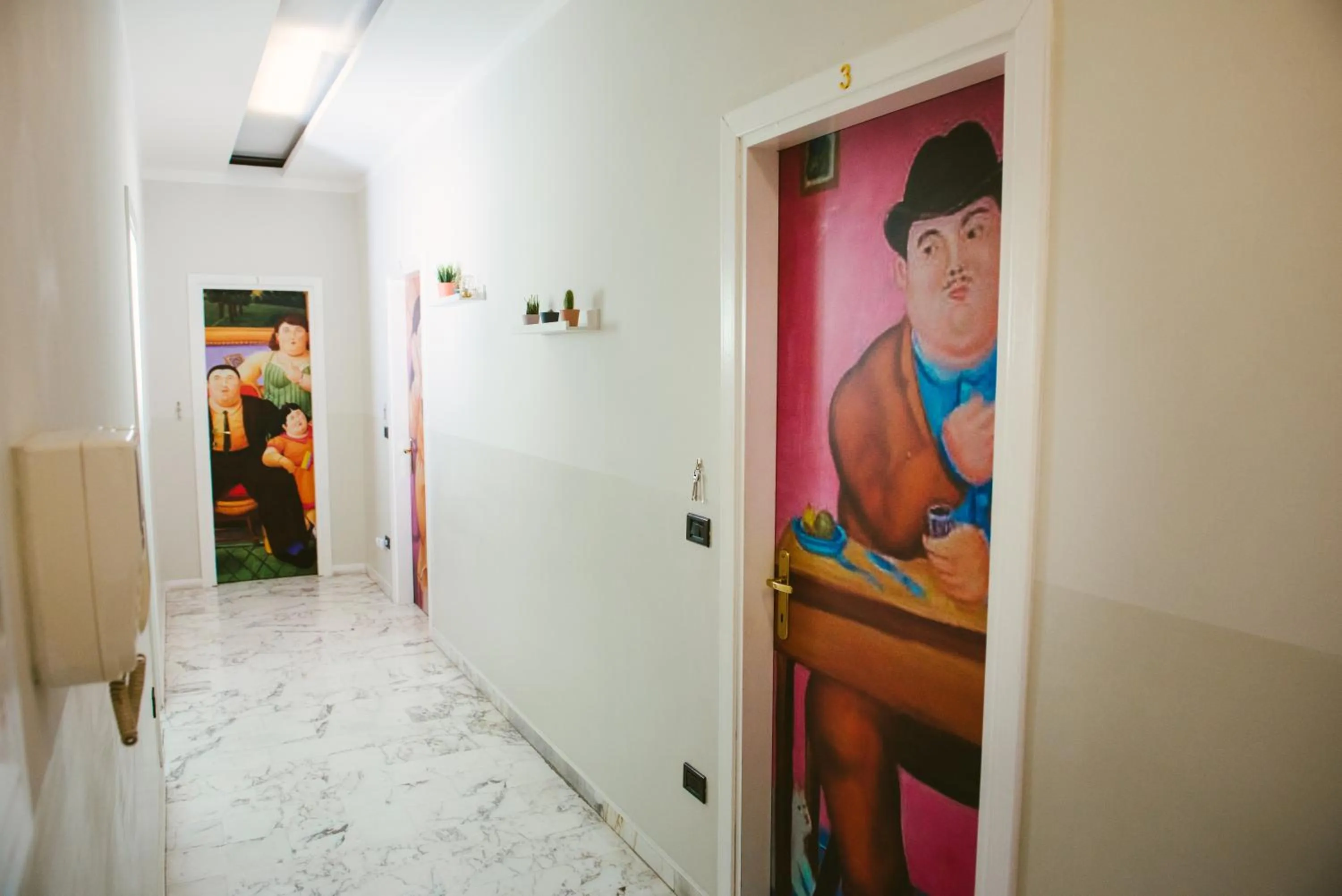 Decorative detail in B&B Boteroom