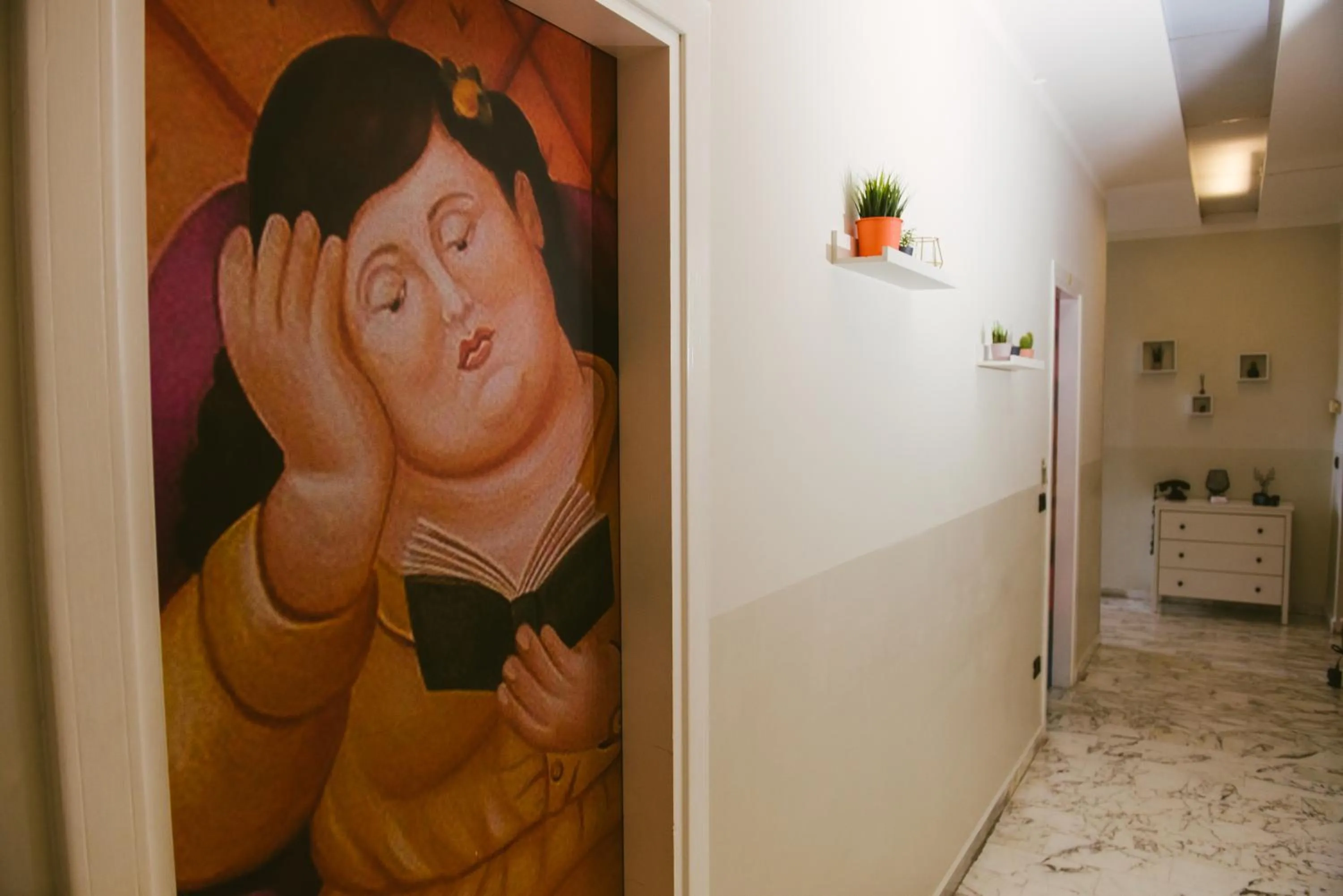 Decorative detail in B&B Boteroom