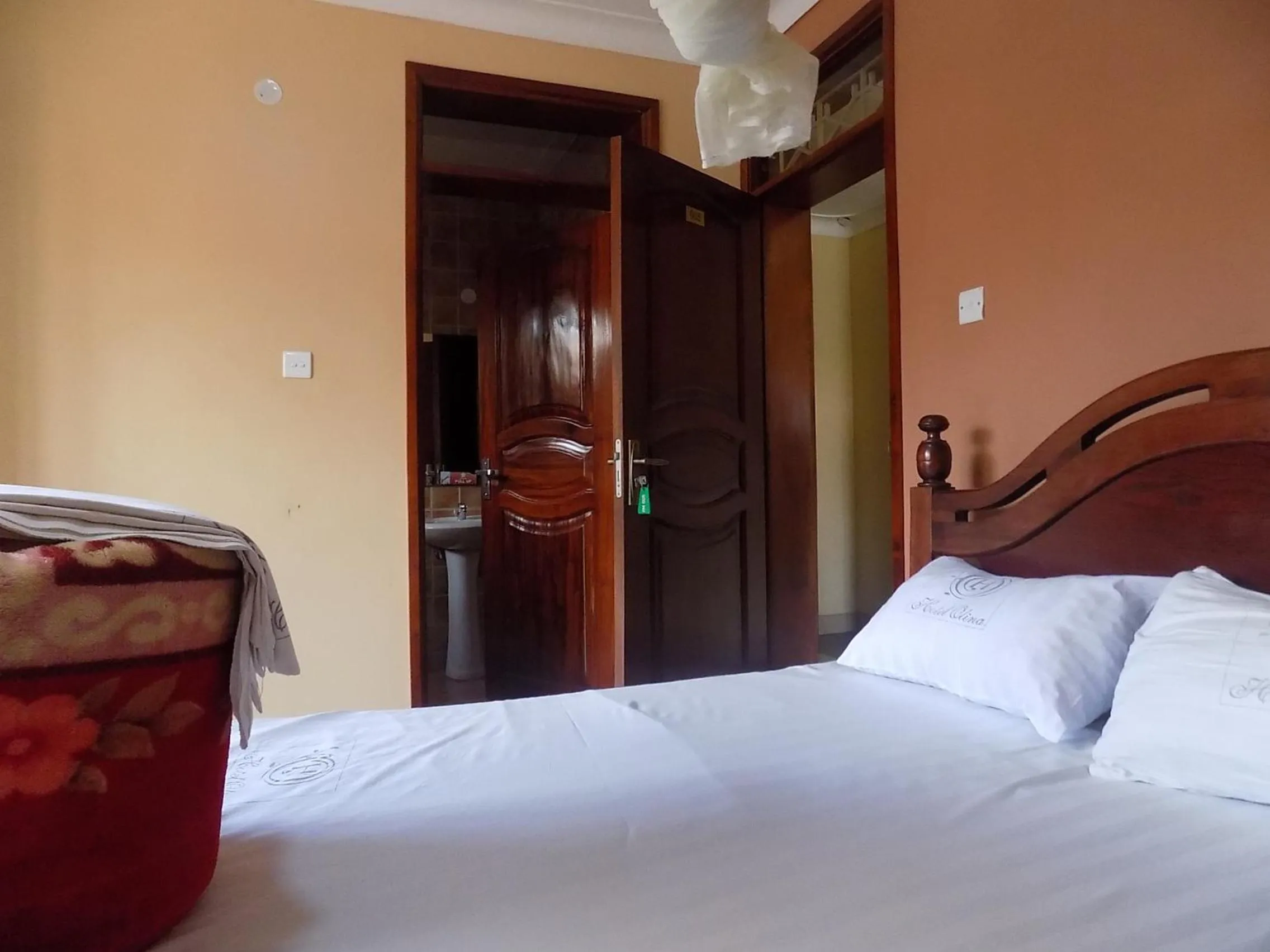Bedroom in Olina Hotel and Apartments Kampala