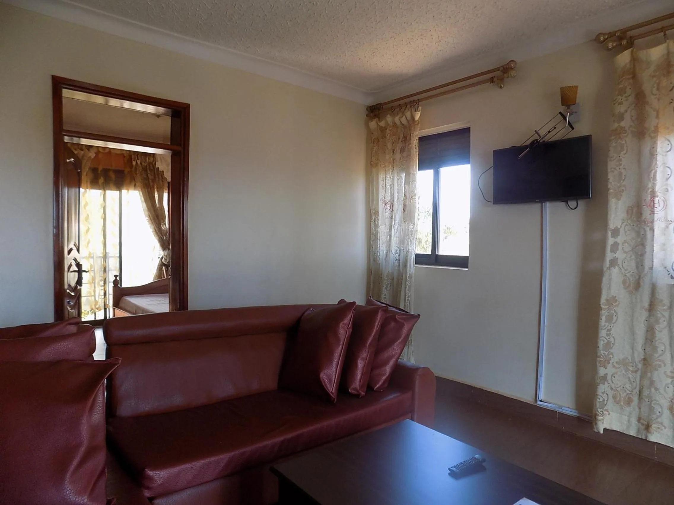 Living room in Olina Hotel and Apartments Kampala