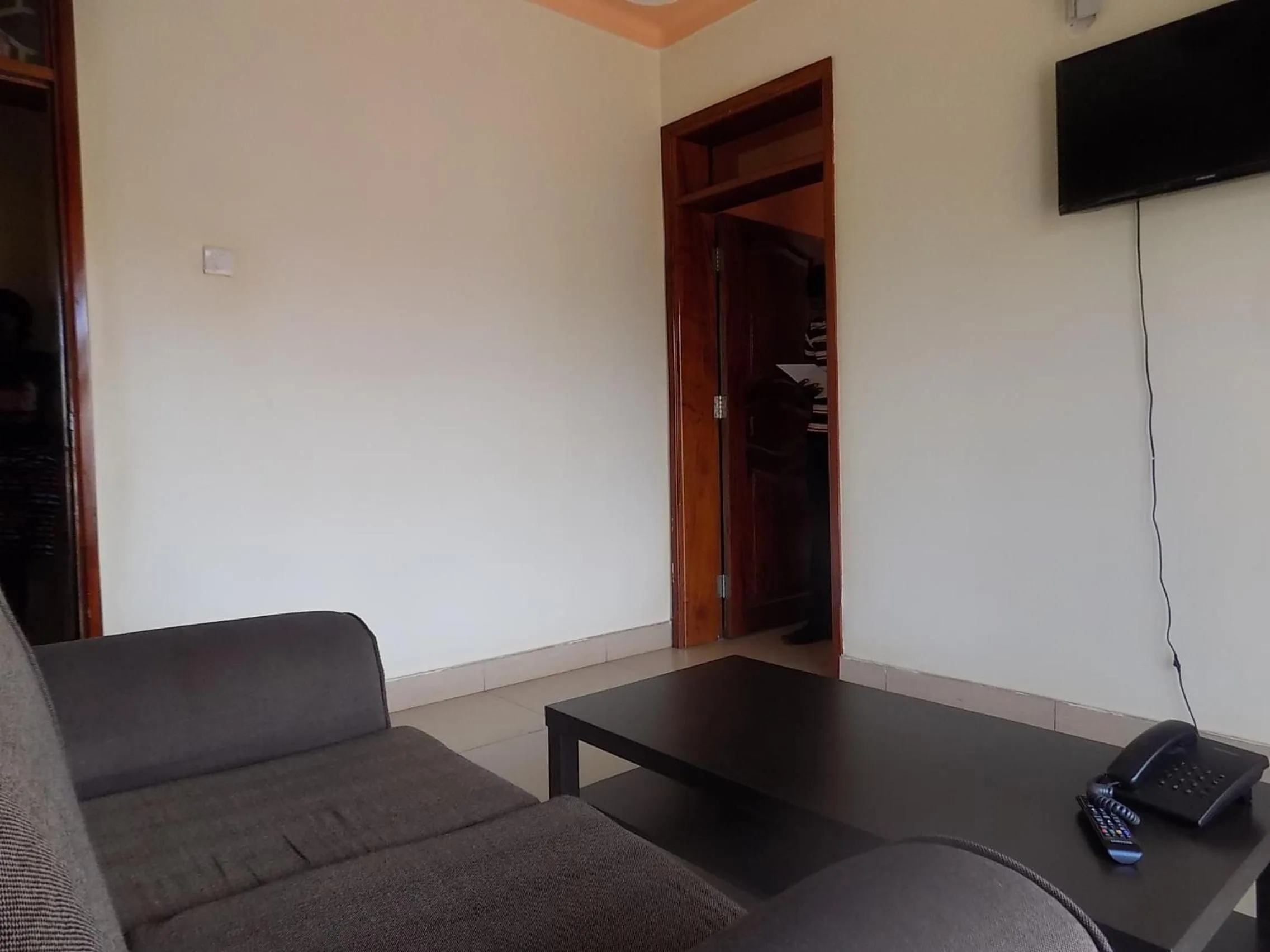 Living room in Olina Hotel and Apartments Kampala