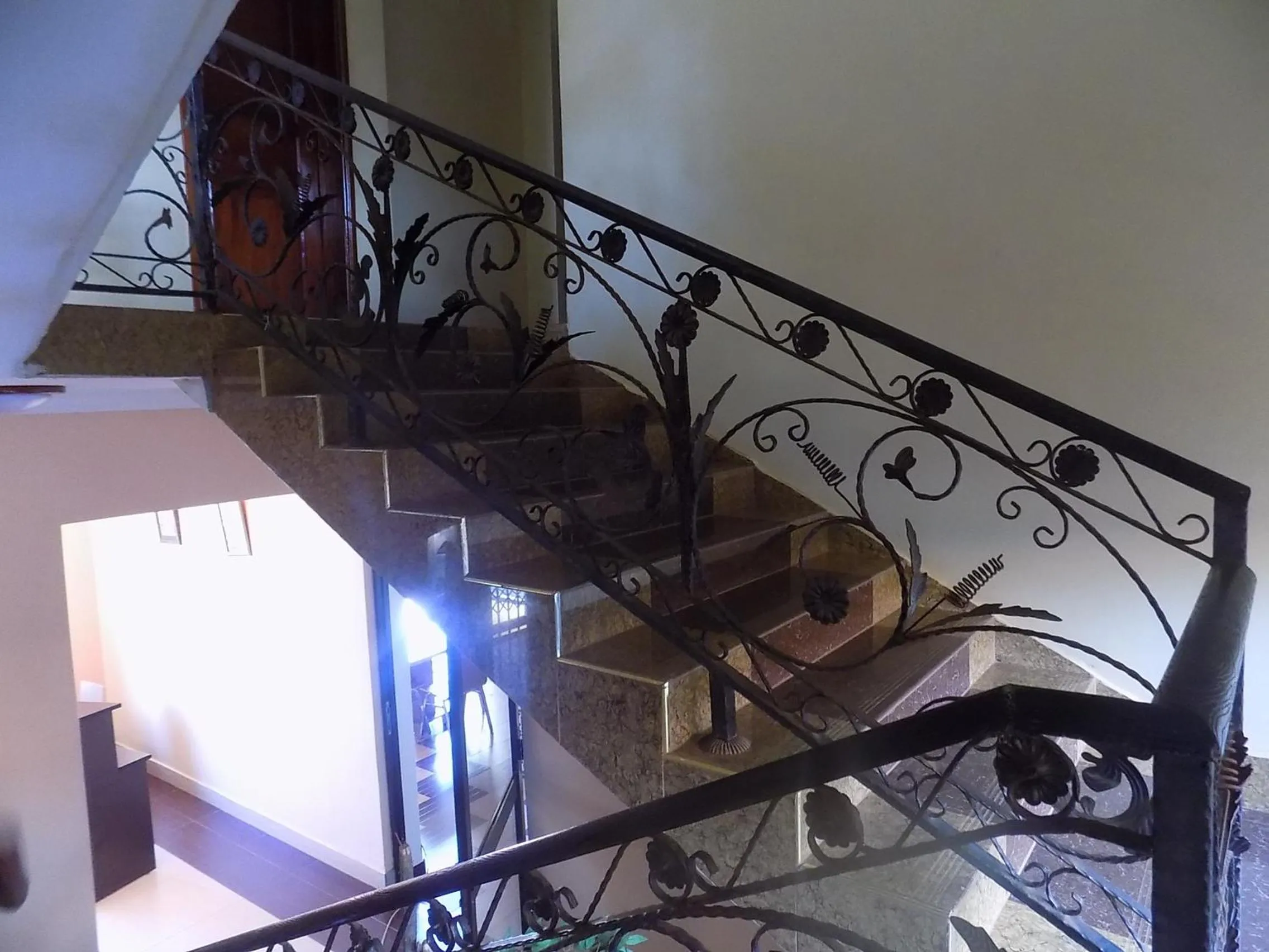 Decorative detail in Olina Hotel and Apartments Kampala