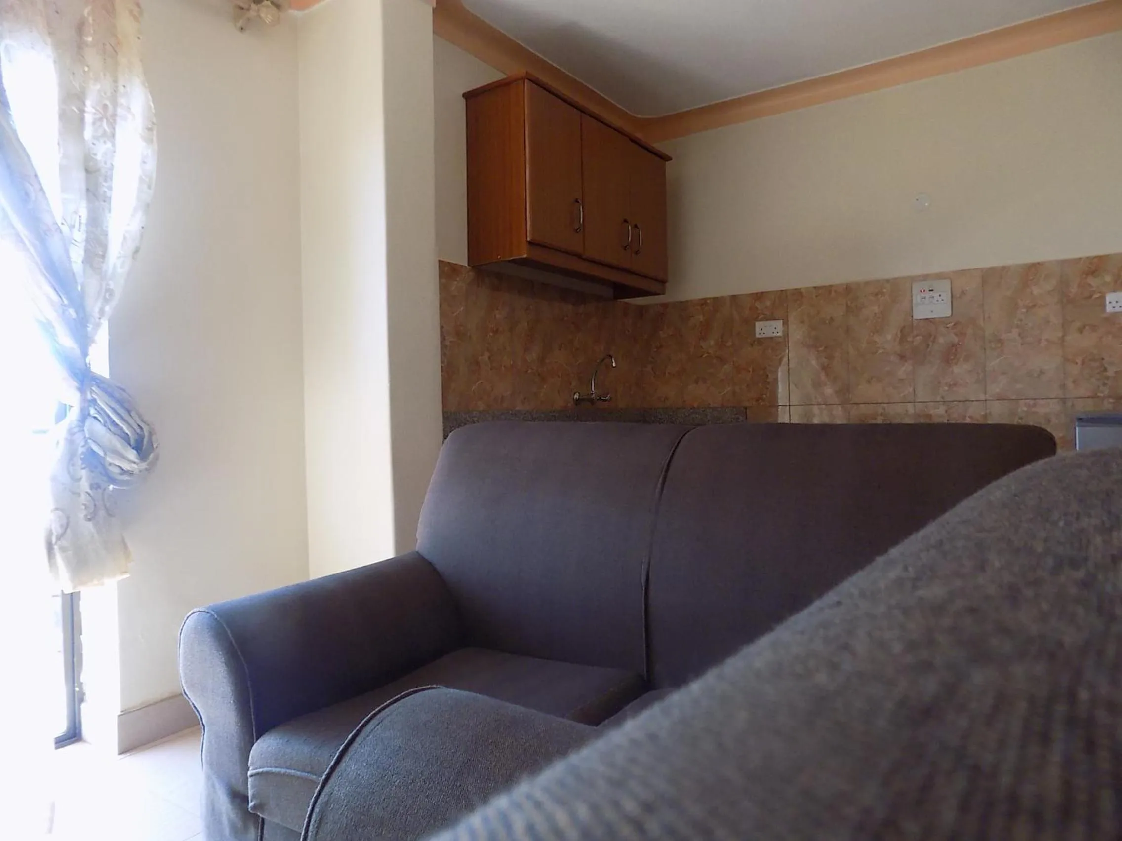 Living room in Olina Hotel and Apartments Kampala