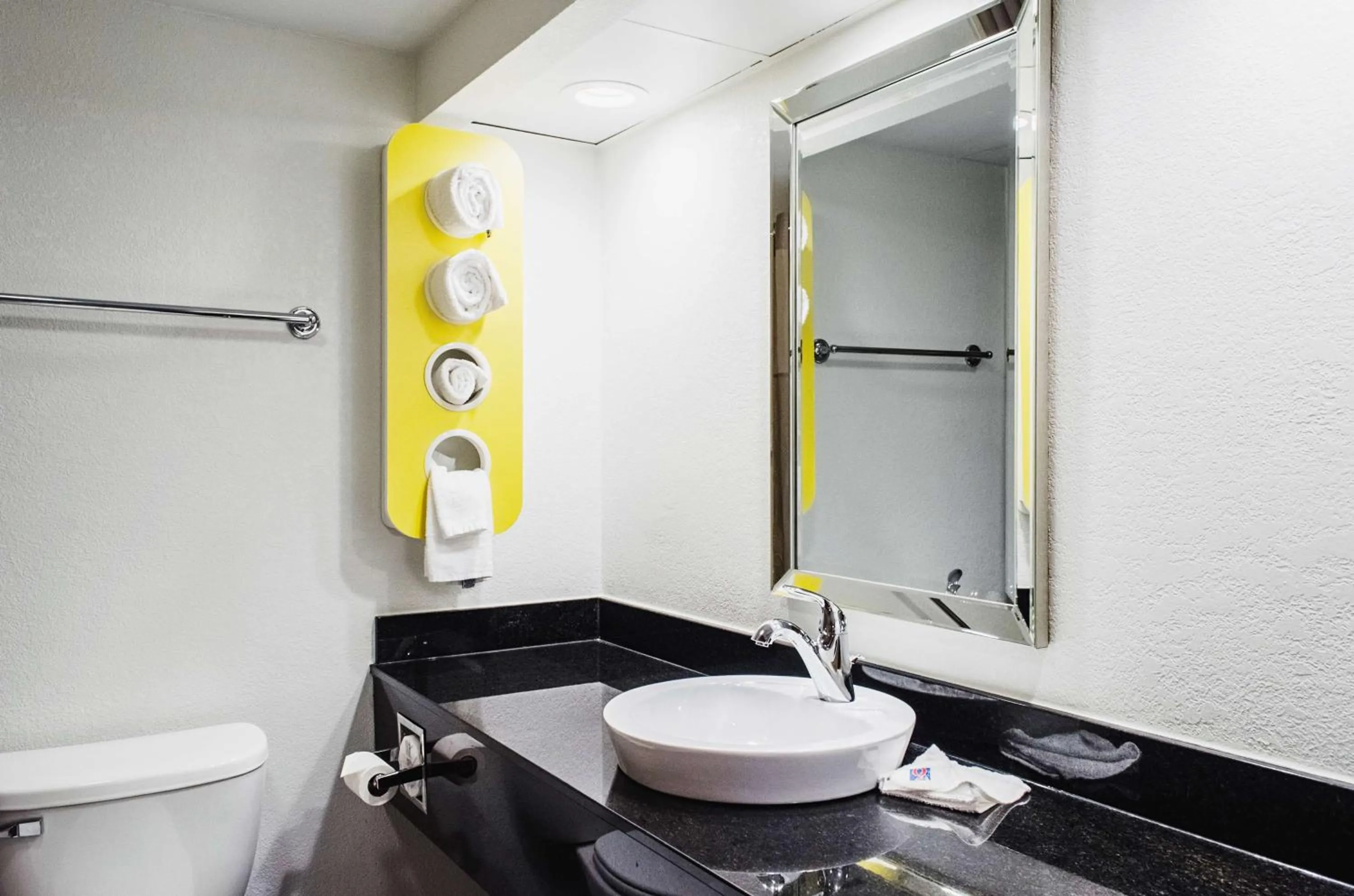 Toilet in Motel 6-Brockton, MA