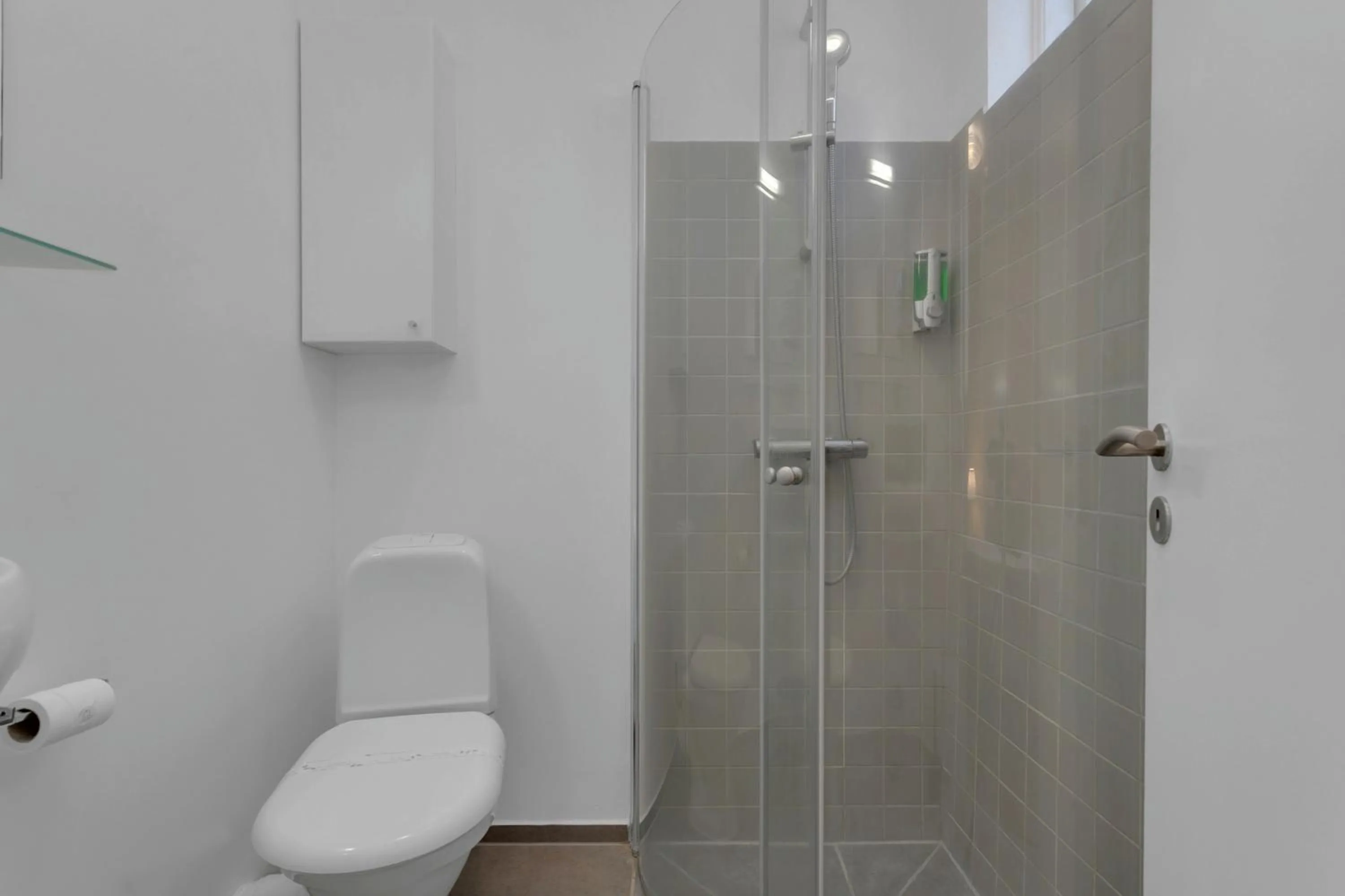 Shower in Castle House Luxury Apartments