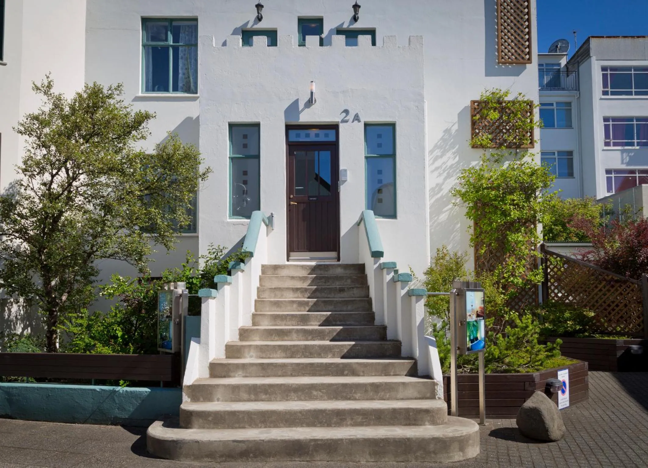 Facade/entrance in Castle House Luxury Apartments