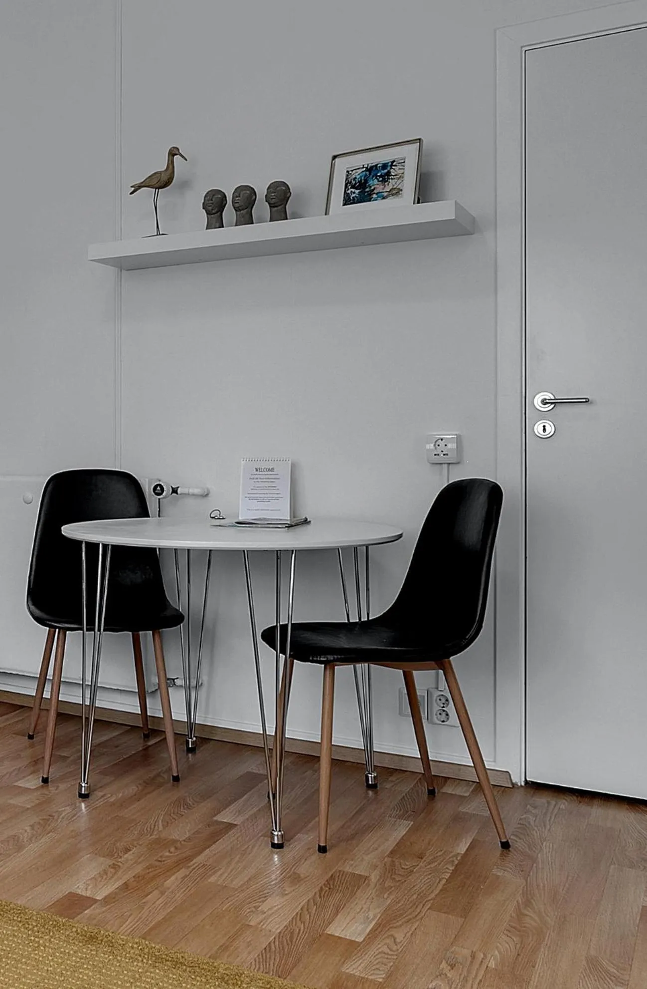 Dining area in Castle House Luxury Apartments