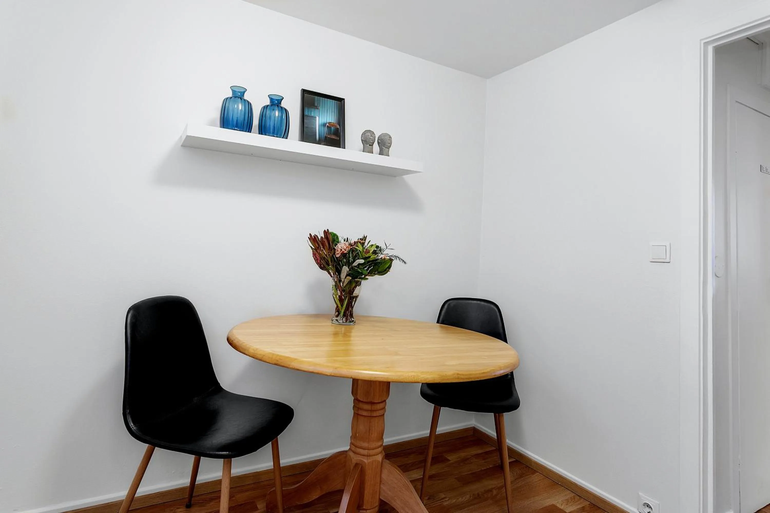 Dining area in Castle House Luxury Apartments