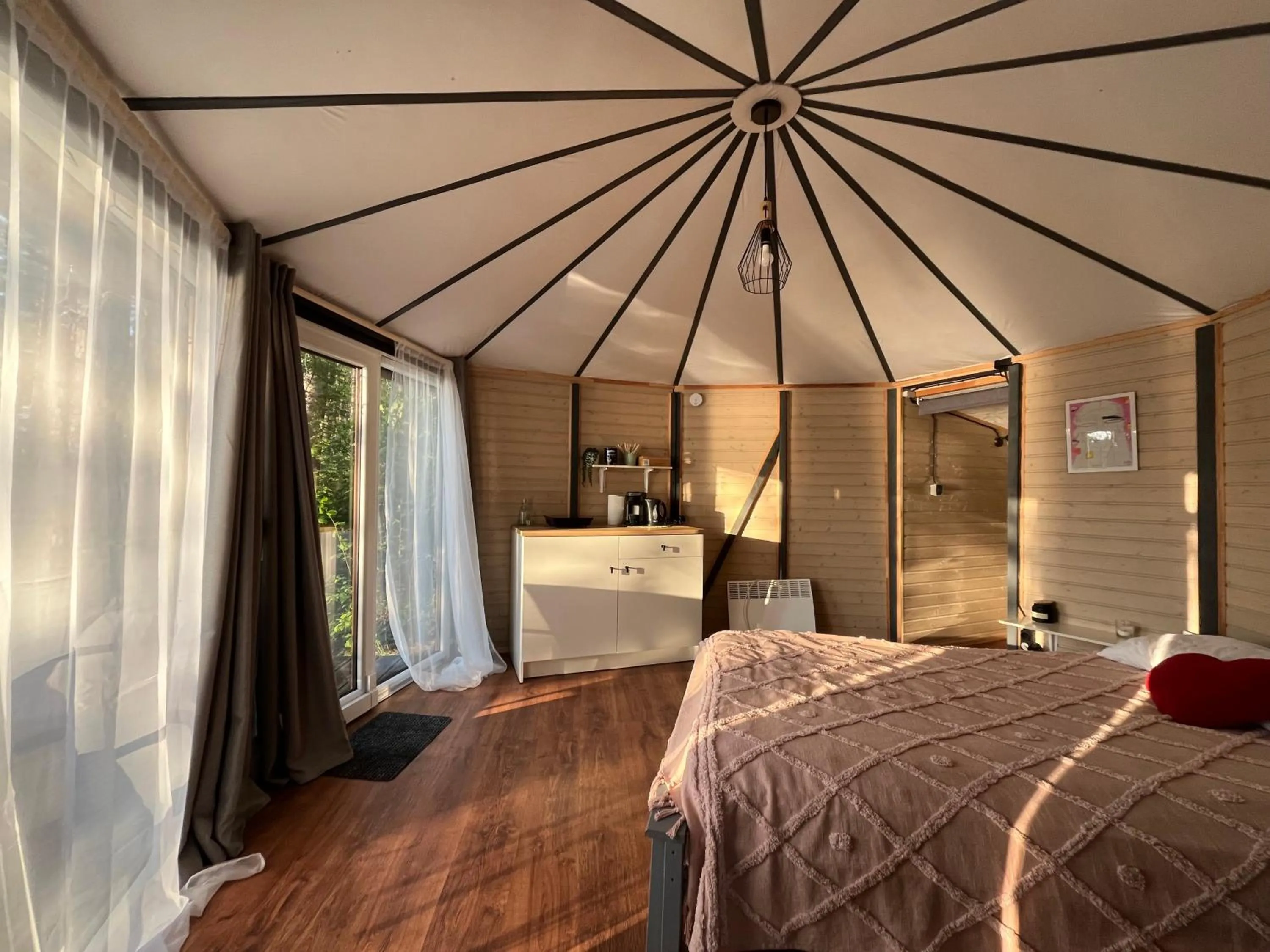 Double Room with Lake View in Kaimo Turizmo Sodyba Šniūrai