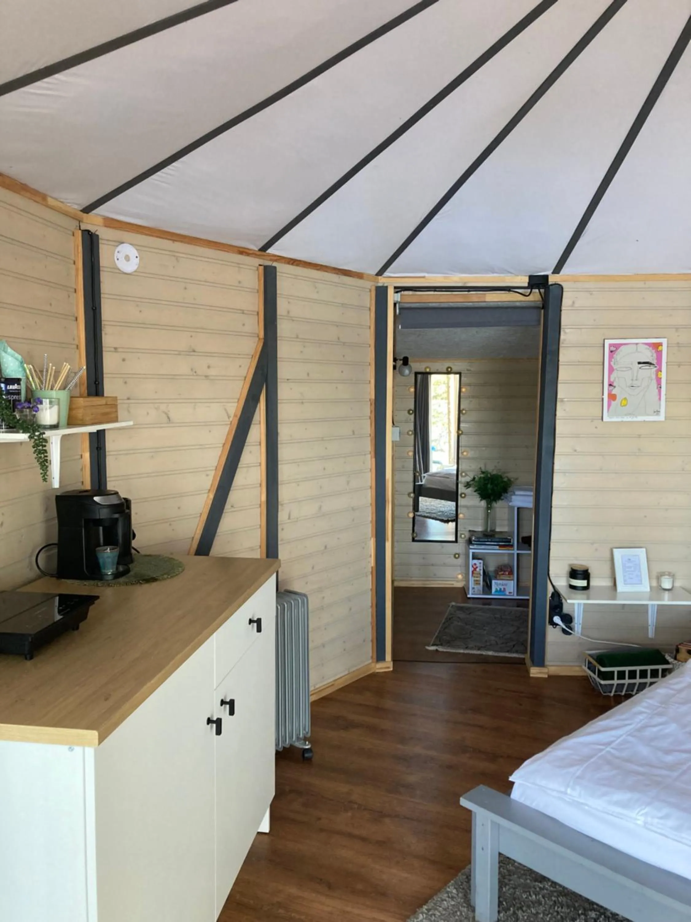 Double Room with Lake View in Kaimo Turizmo Sodyba Šniūrai