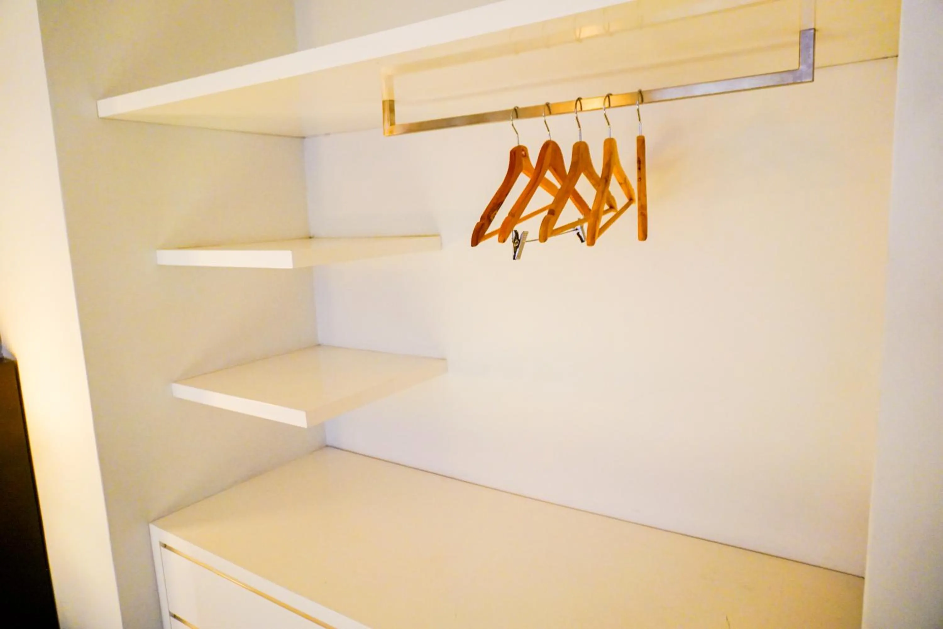 wardrobe in Apart Hotel Petit Palace Suites