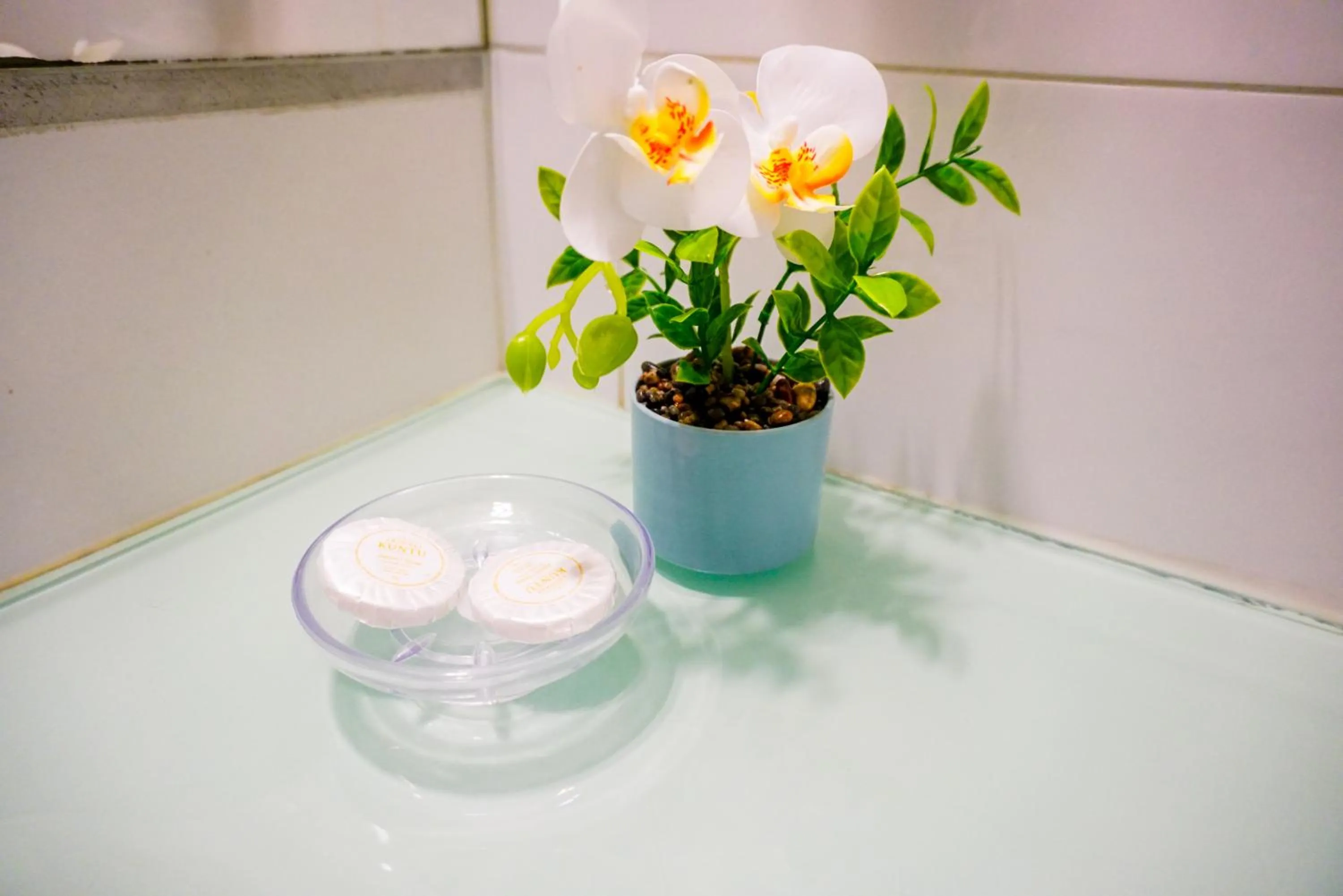 Shower in Apart Hotel Petit Palace Suites