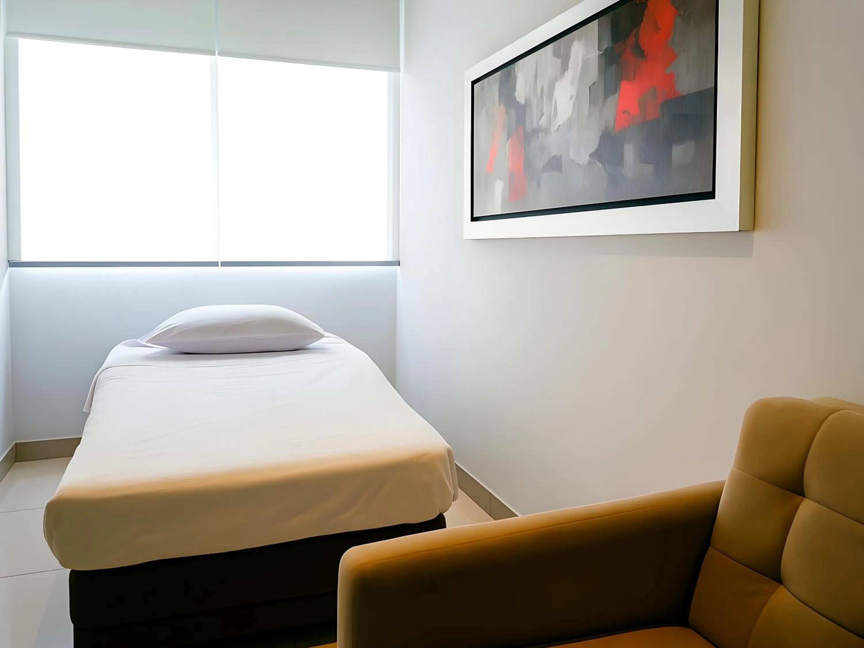 Bed in Apart Hotel Petit Palace Suites