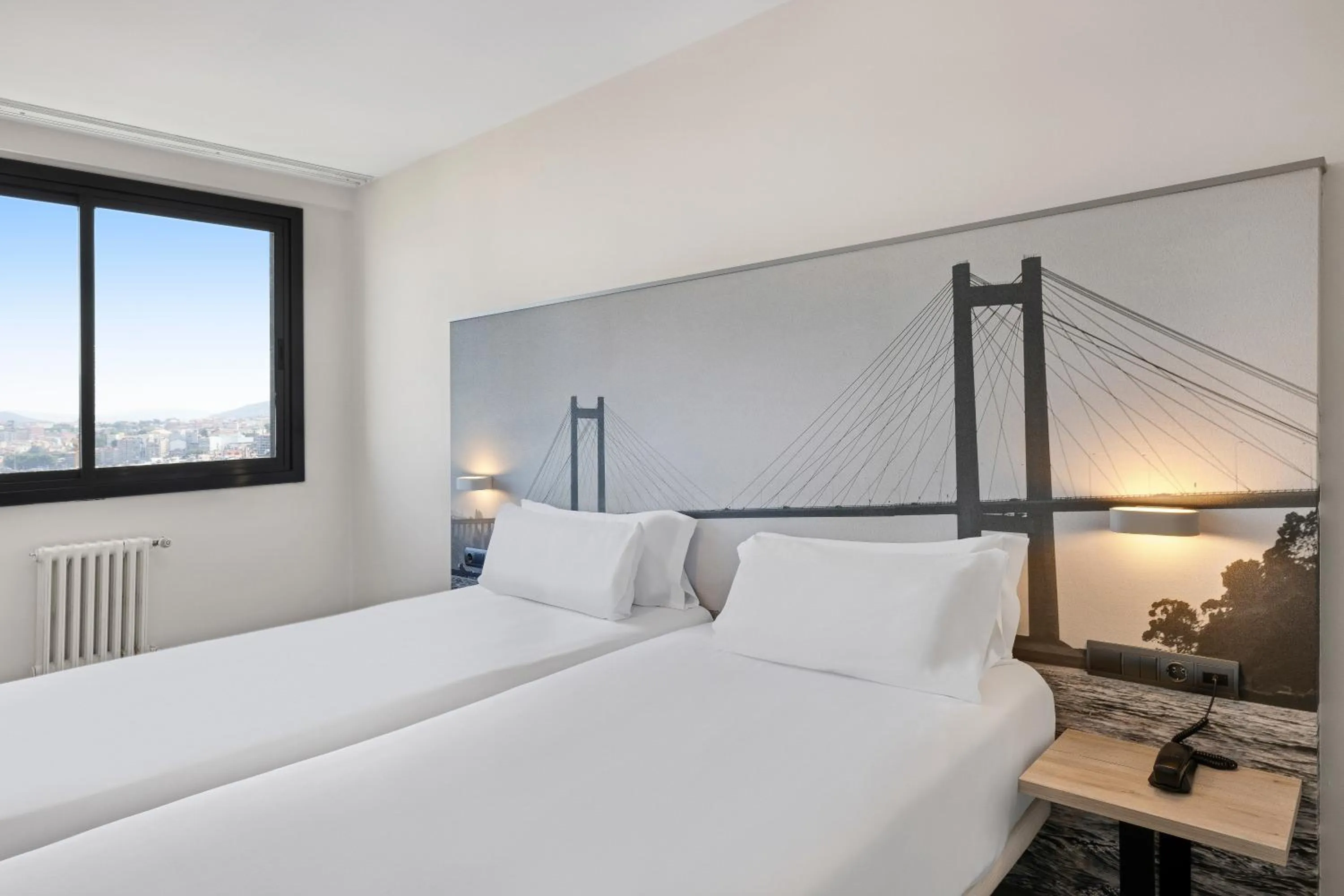 Bedroom, Bed in B&B HOTEL Vigo