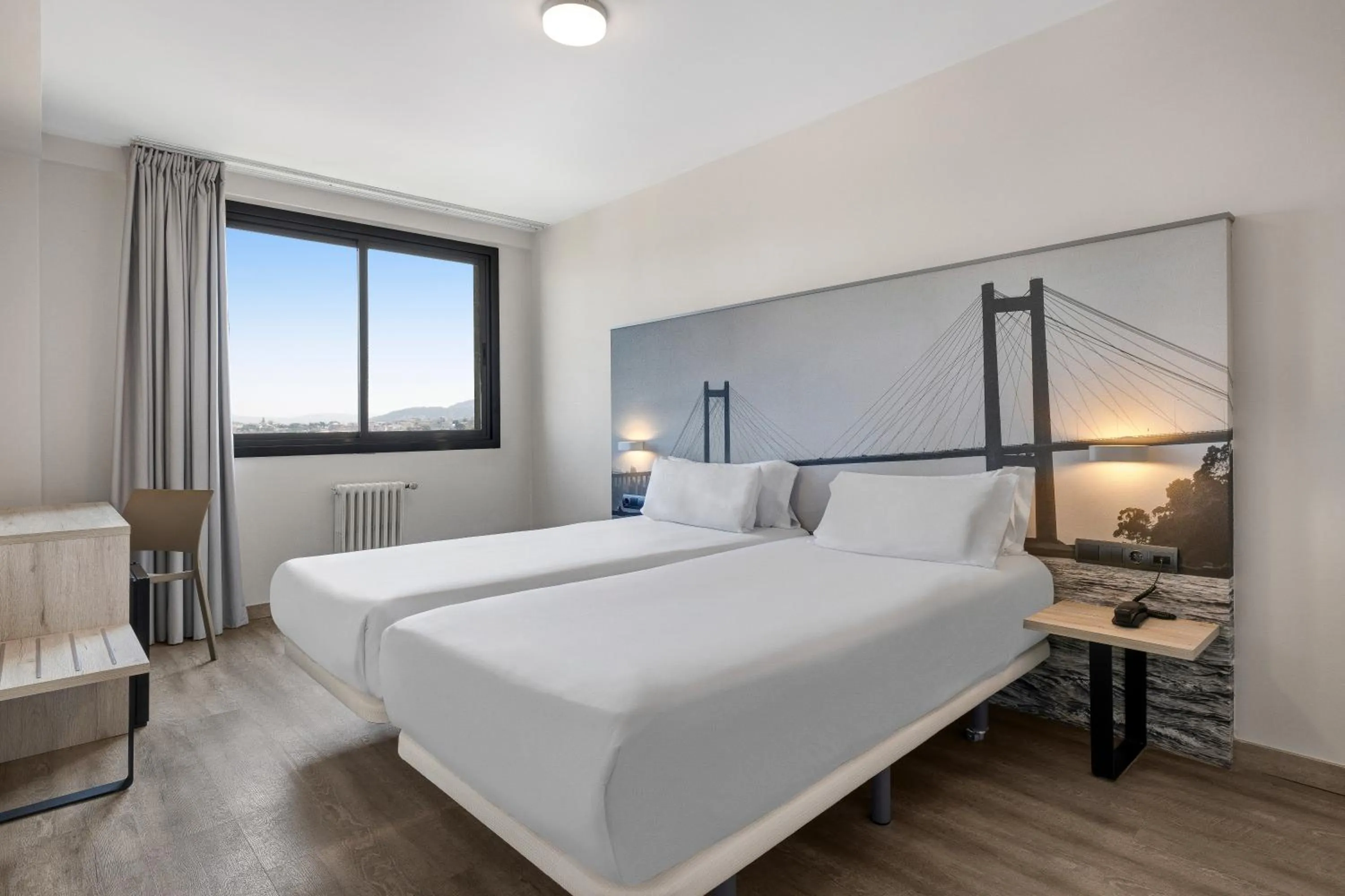 Bedroom, Bed in B&B HOTEL Vigo