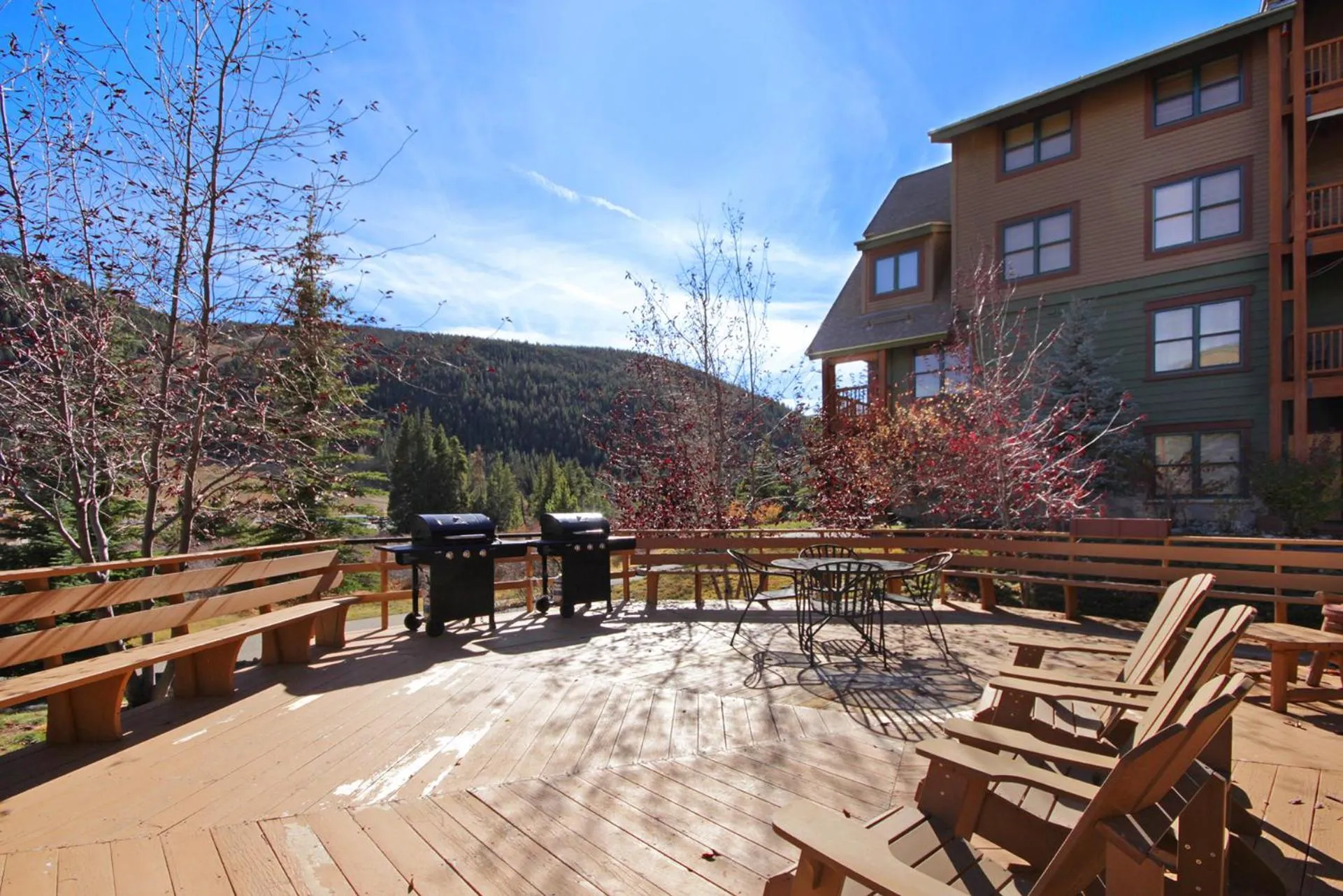 BBQ facilities in 2674 Tenderfoot Lodge Condo