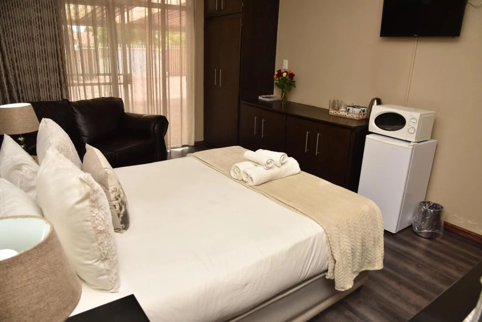 Bed in Arvella Guesthouse