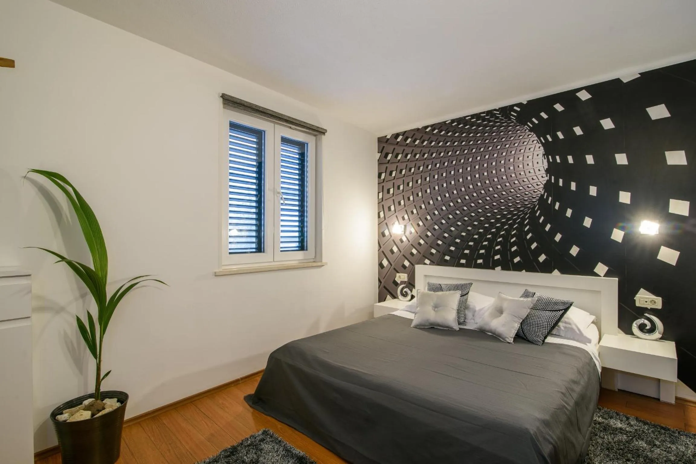 Bedroom in Villa Jidro