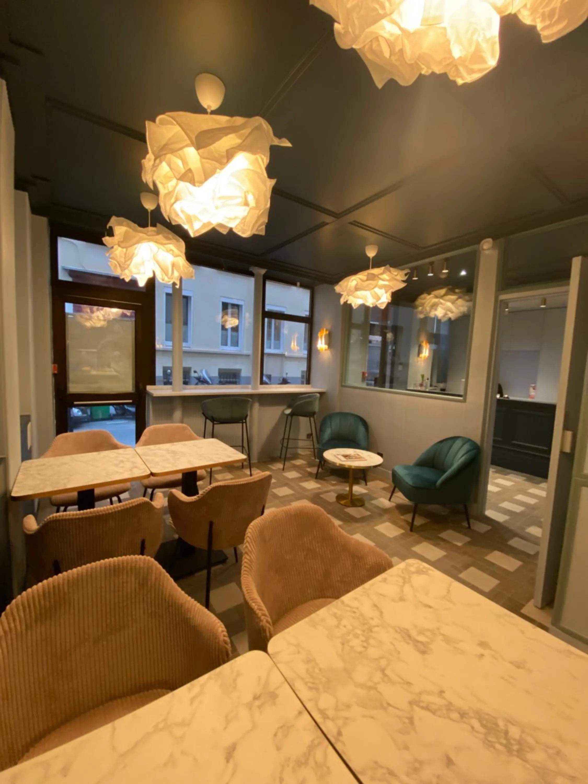 Communal lounge/ TV room in Amadeus Hotel