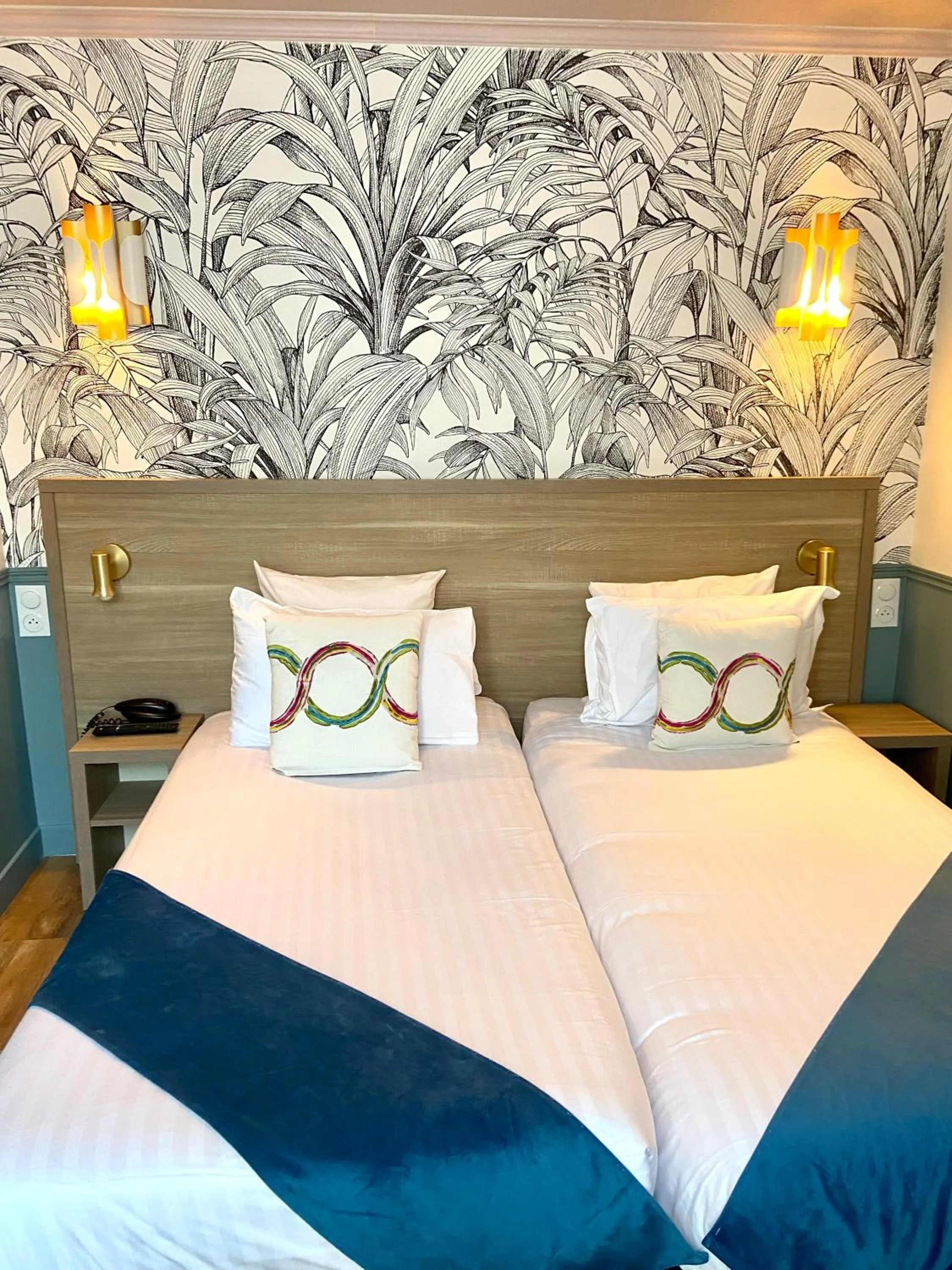 Bed in Amadeus Hotel