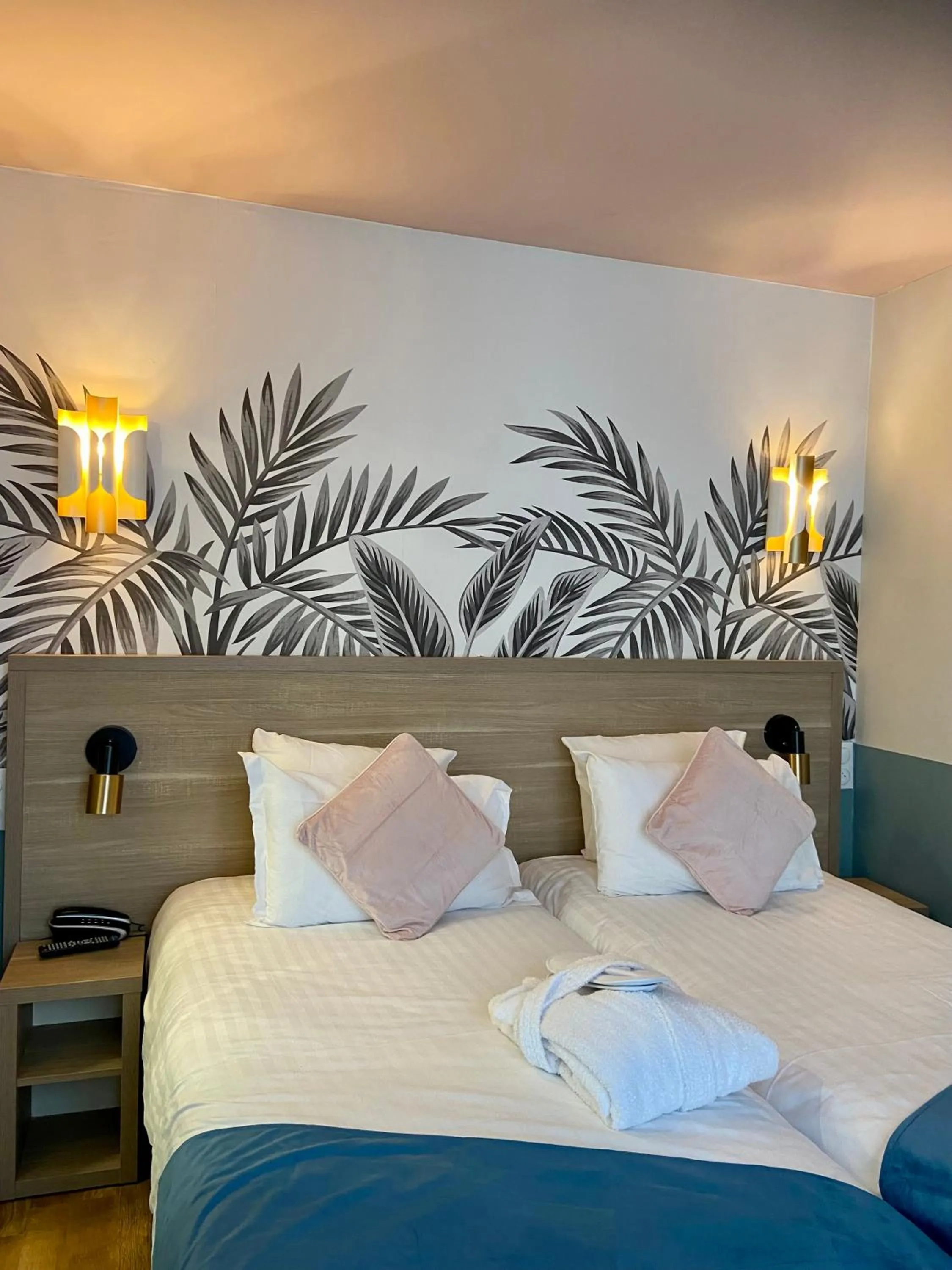 Bed in Amadeus Hotel