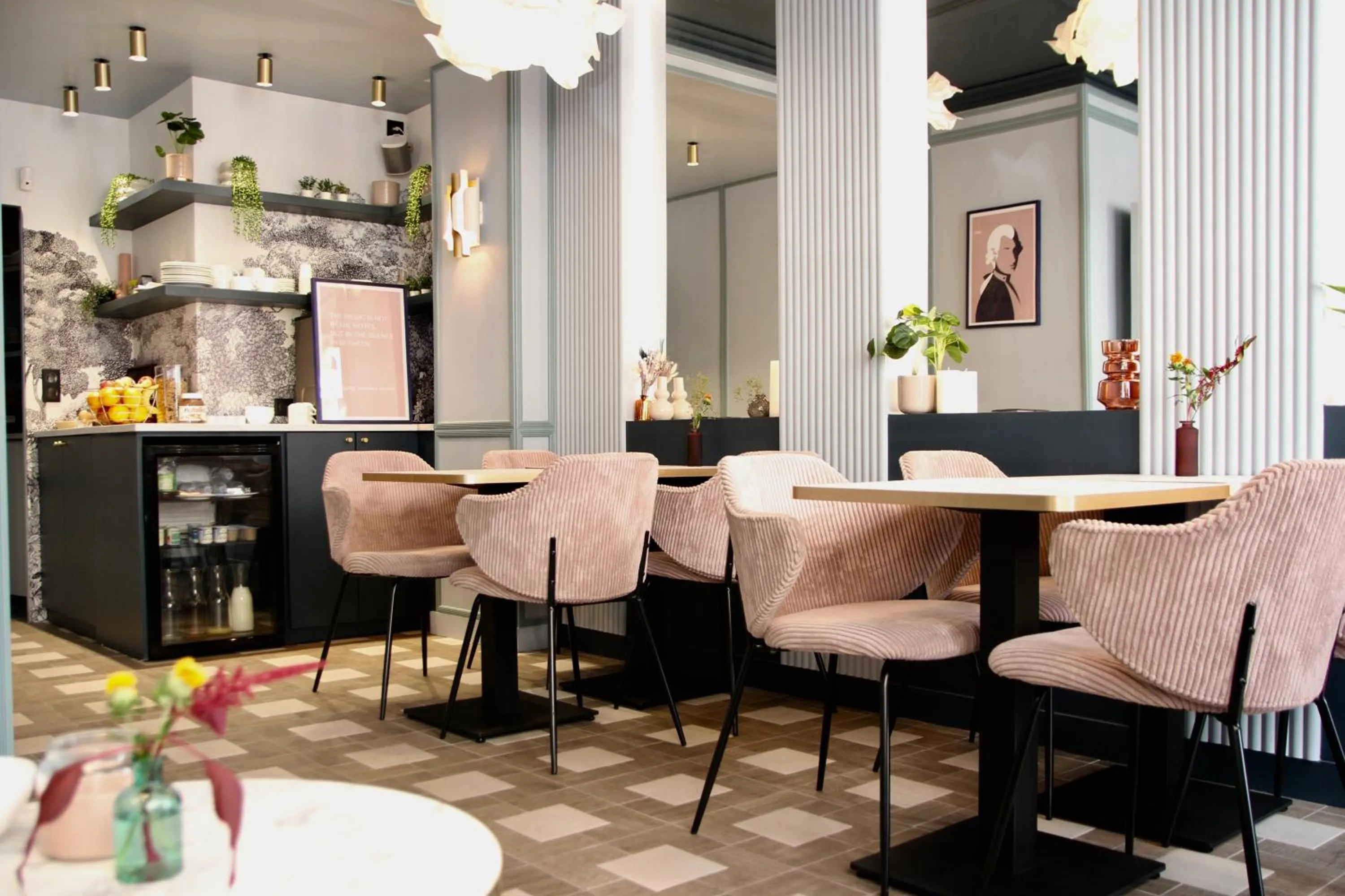 Communal lounge/ TV room in Amadeus Hotel