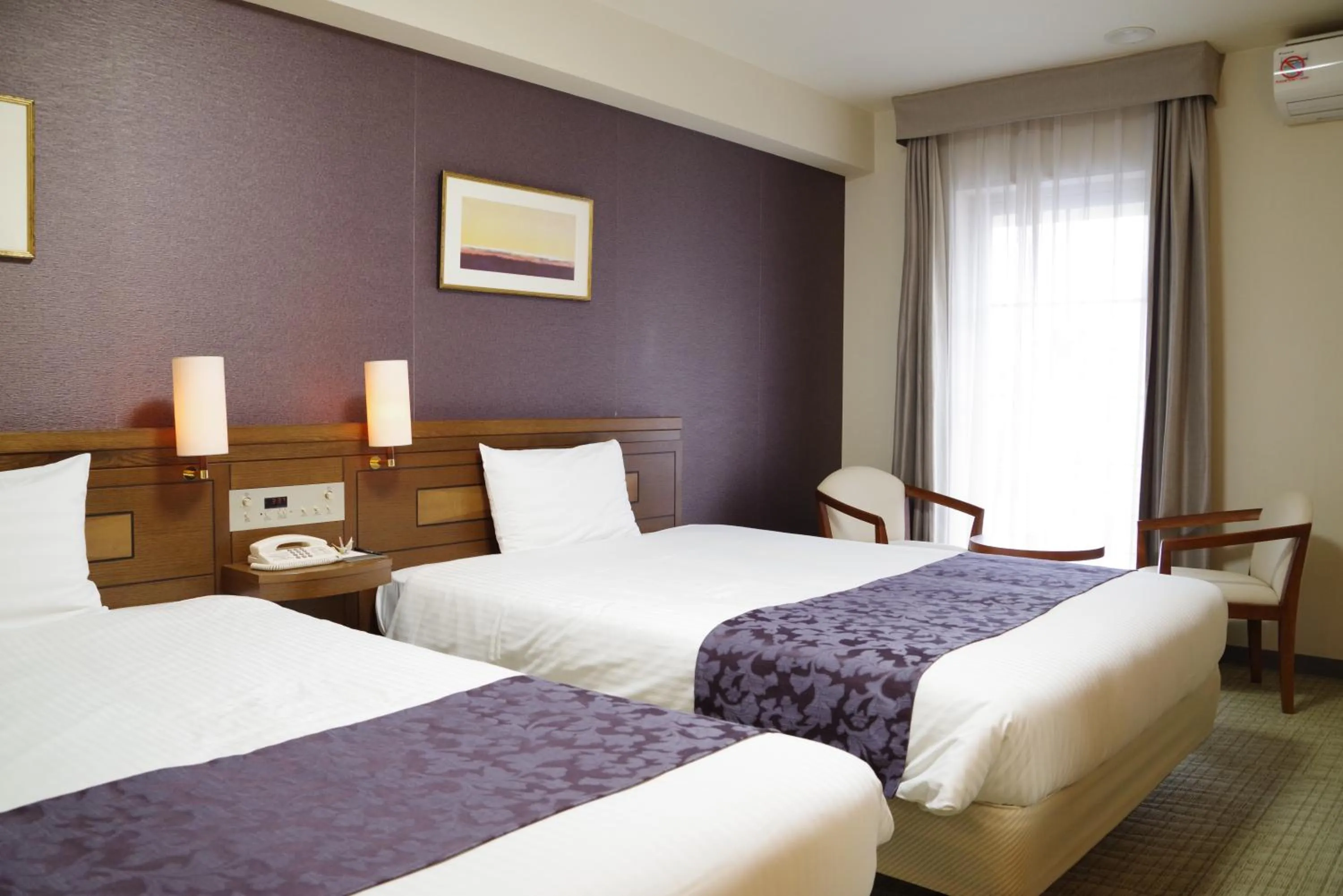 Bed in Hotel Hokke Club Osaka