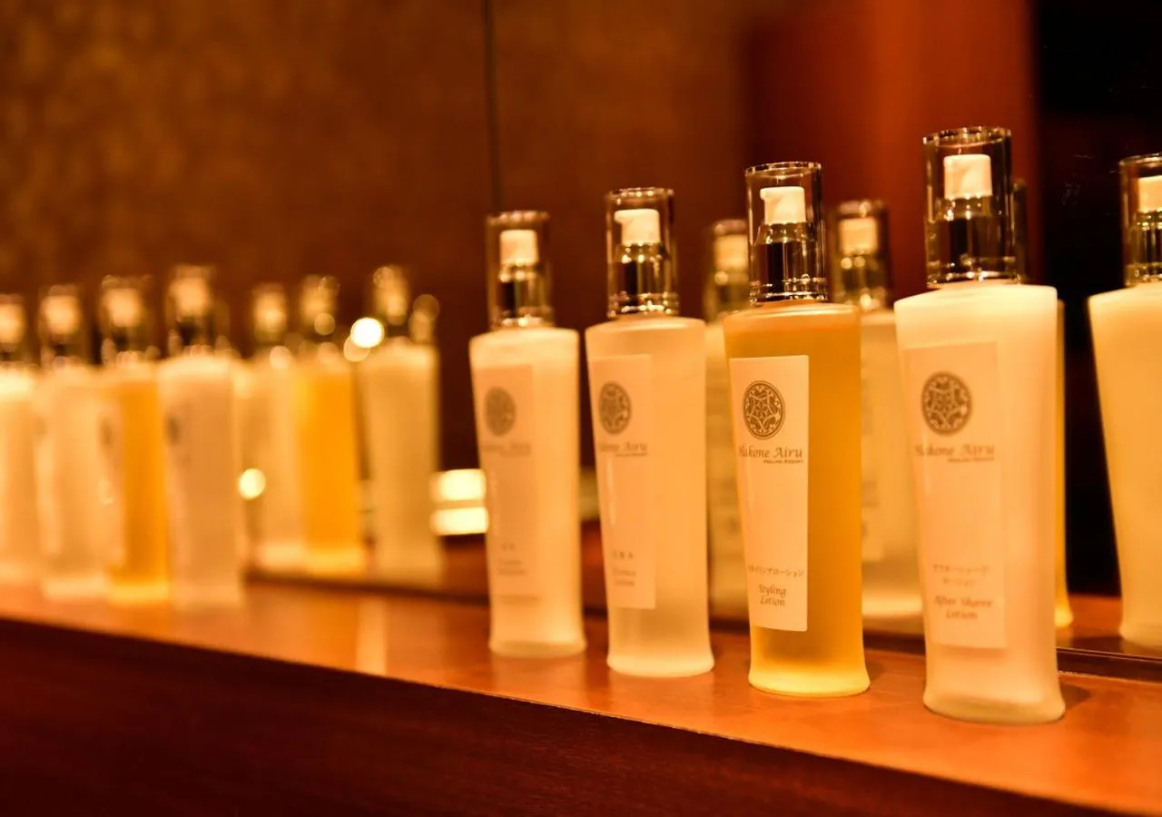 Area and facilities in Balinese onsen ryokan Hakone Airu