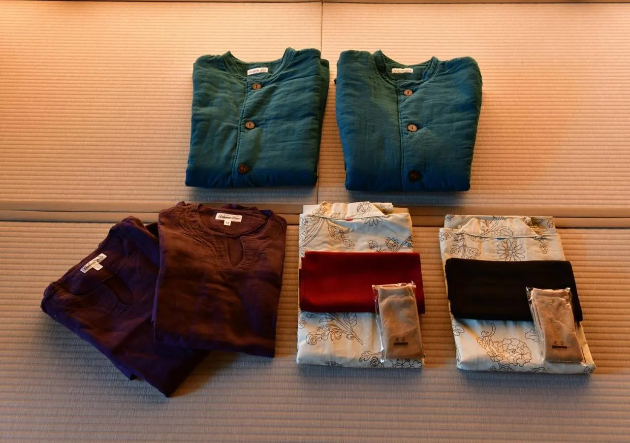 Photo of the whole room in Balinese onsen ryokan Hakone Airu