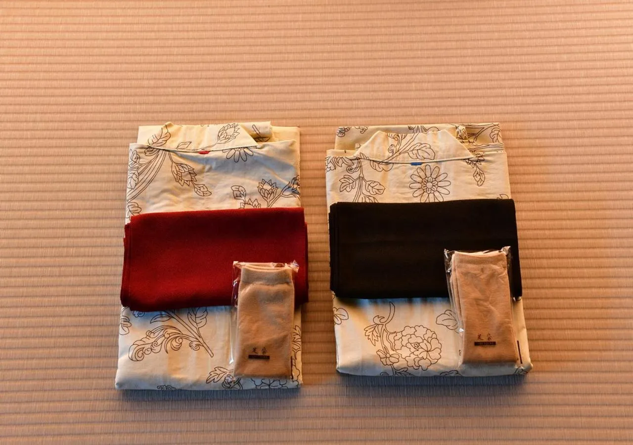 Photo of the whole room in Balinese onsen ryokan Hakone Airu