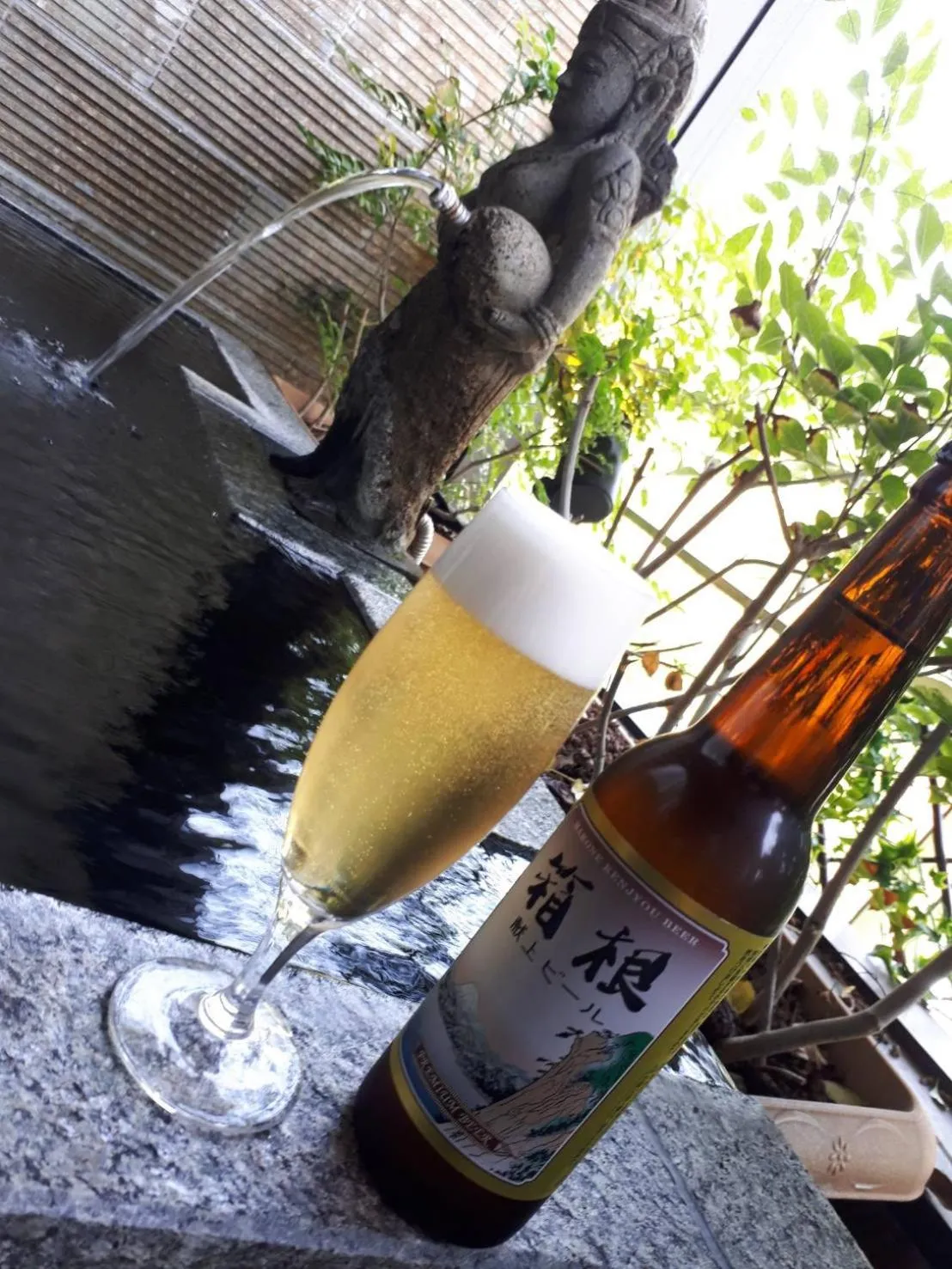 Bathroom in Balinese onsen ryokan Hakone Airu