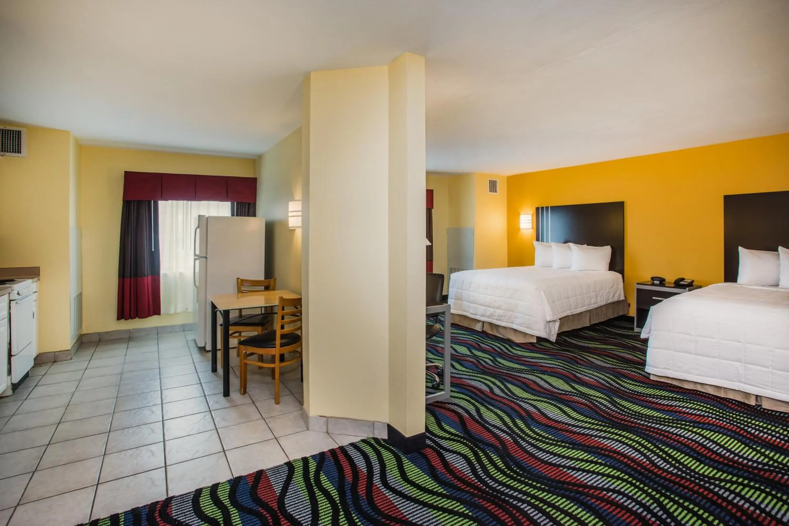 Studio with Two Queen Beds - Non-Smoking in Days Inn & Suites by Wyndham Augusta Near Fort Eisenhower Studio with Two Queen Beds - Non-Smoking in Days Inn & Suites by Wyndham Augusta Near Fort Eisenhower