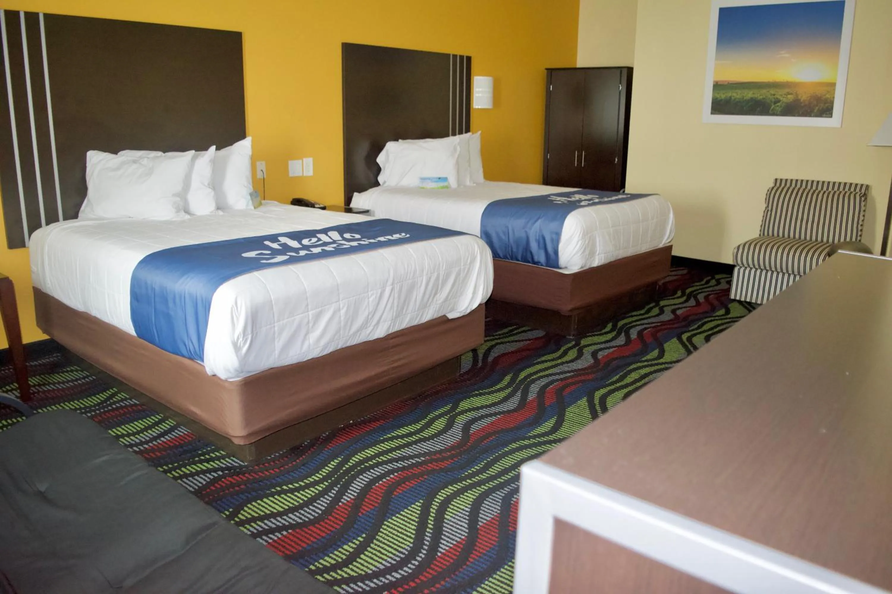 Photo of the whole room, Bed in Days Inn & Suites by Wyndham Augusta Near Fort Eisenhower