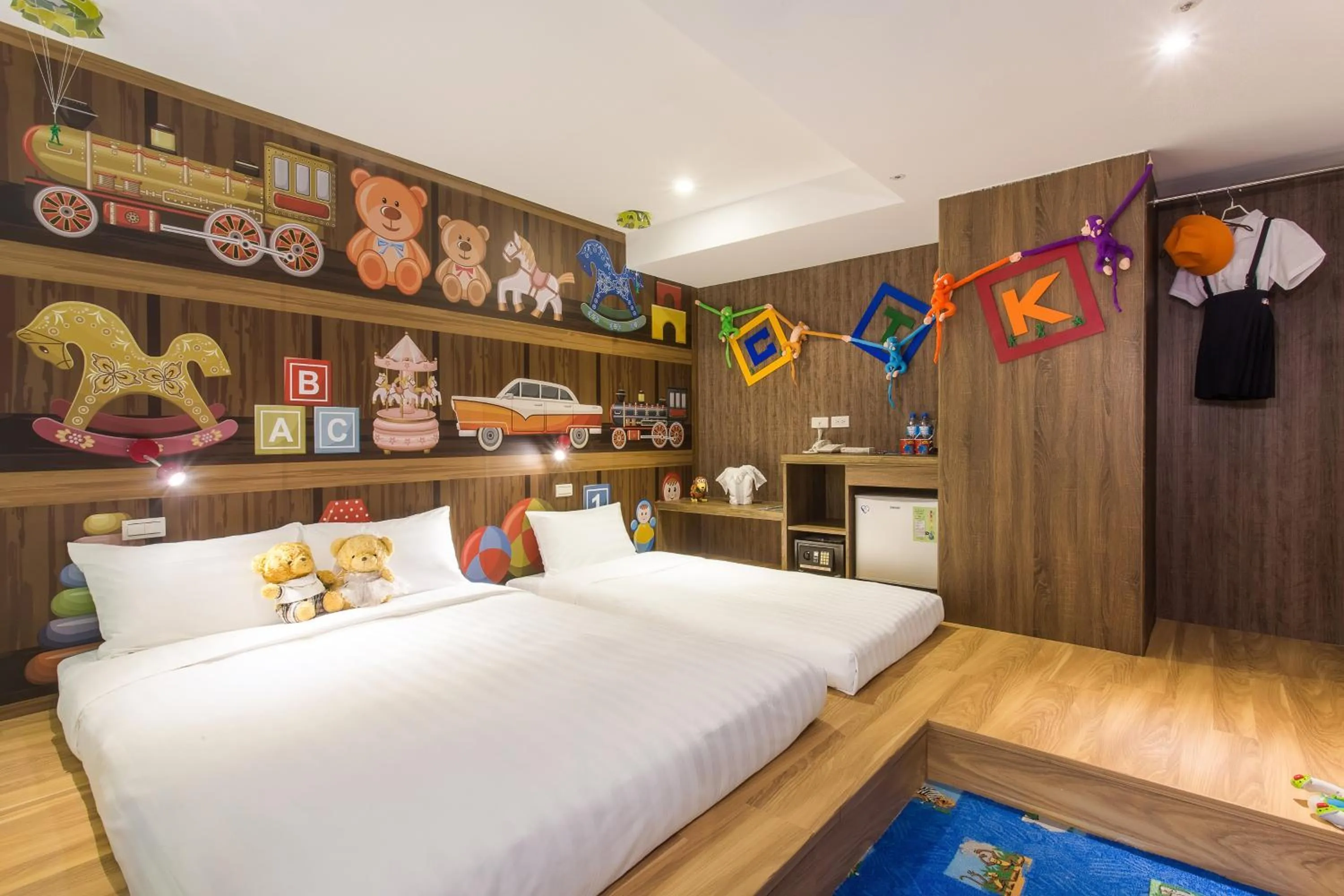 Bed in RF Hotel - Sanchong