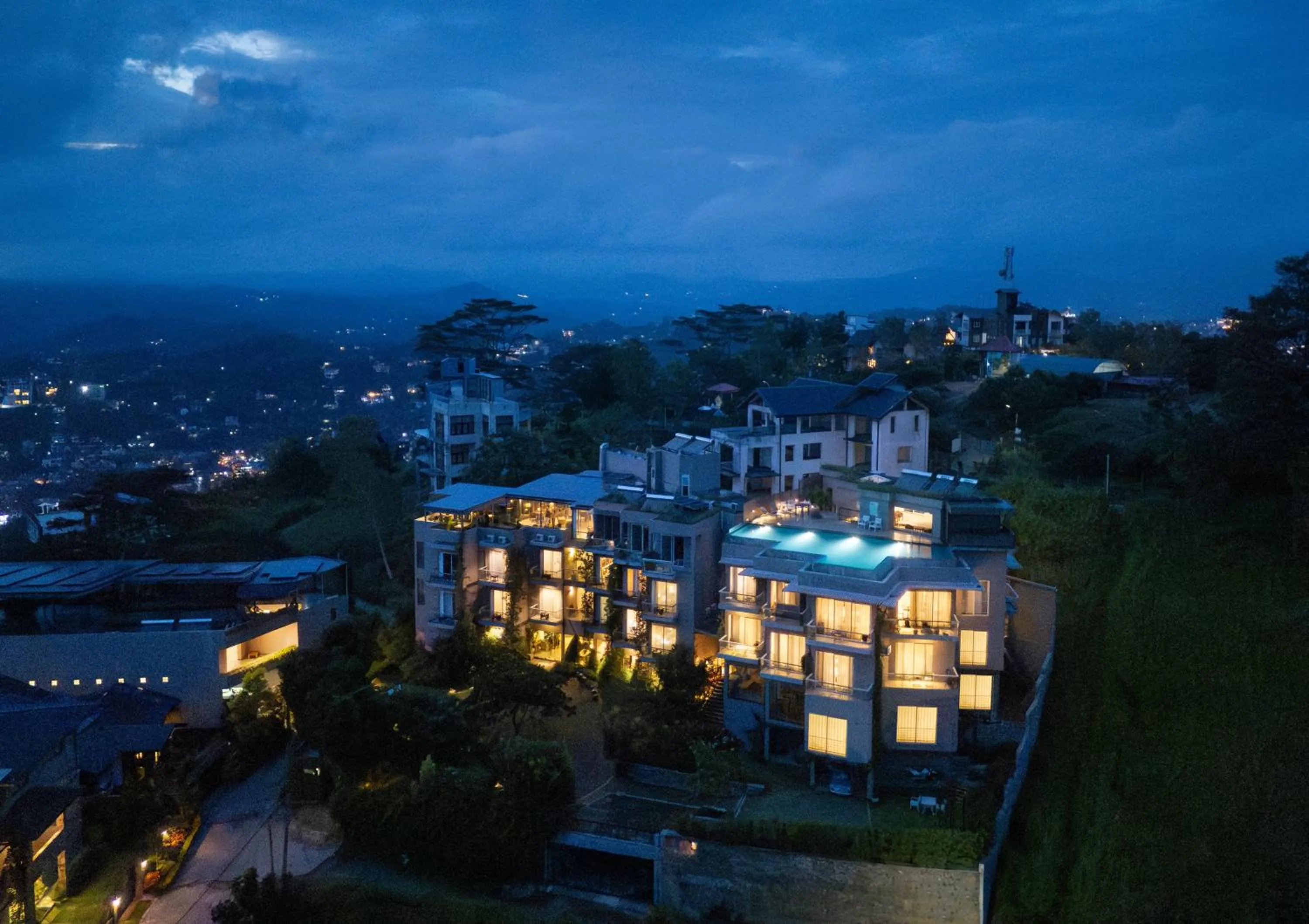 Bird's eye view in Skyloft Kandy by Aaradhya