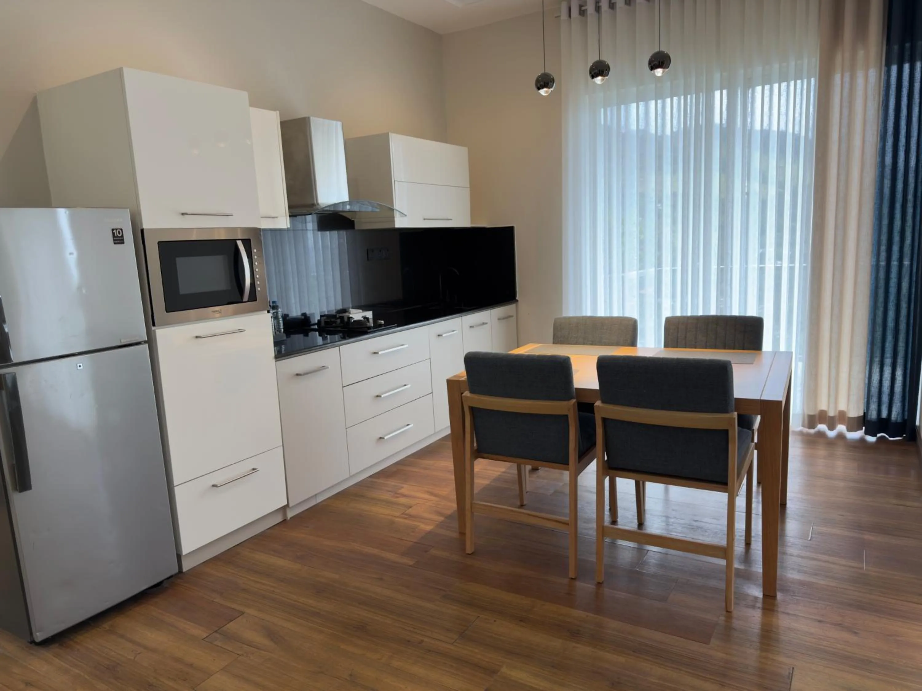 Dining area in Skyloft Kandy by Aaradhya