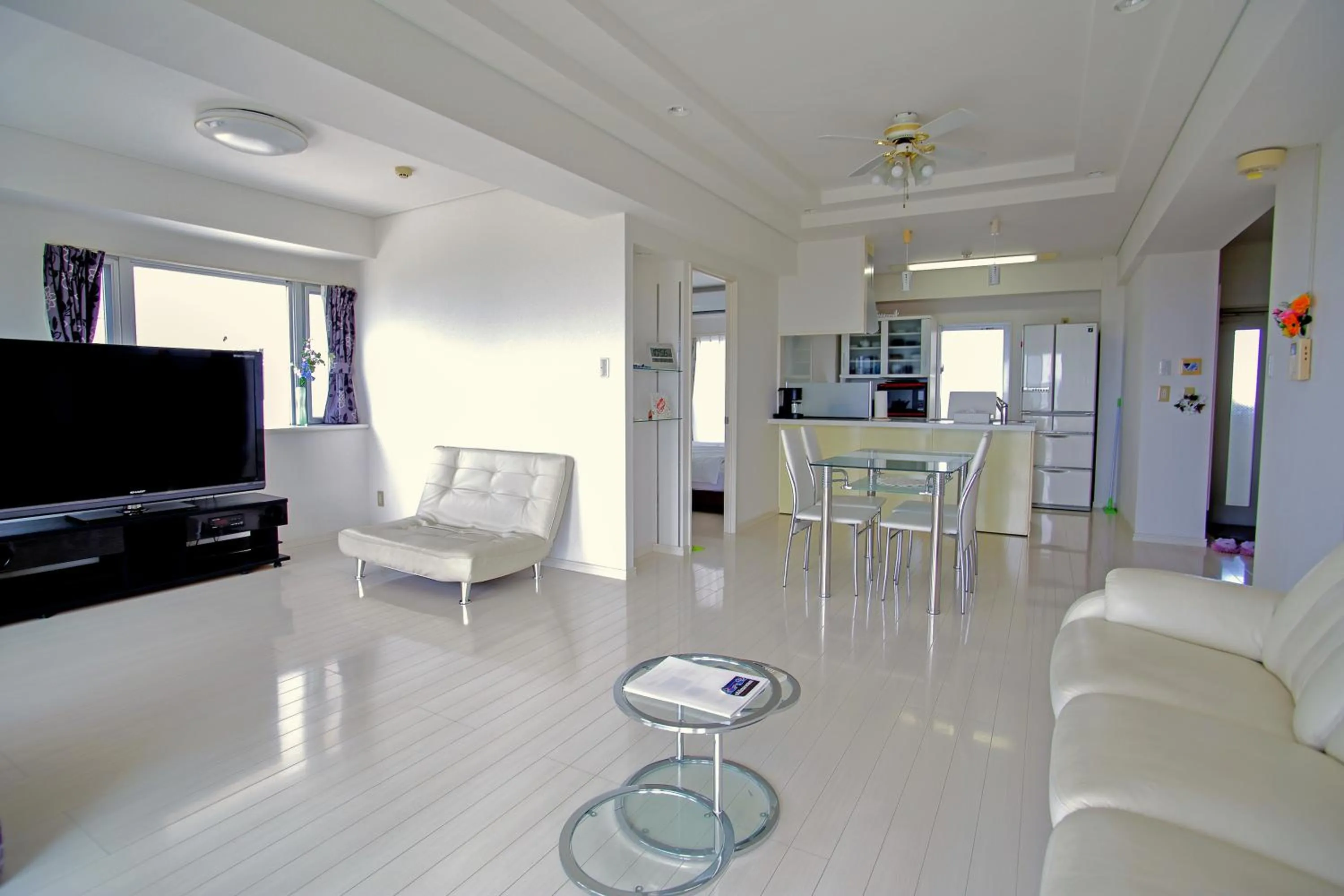 Living room in Ocean Front YAMAKAWA