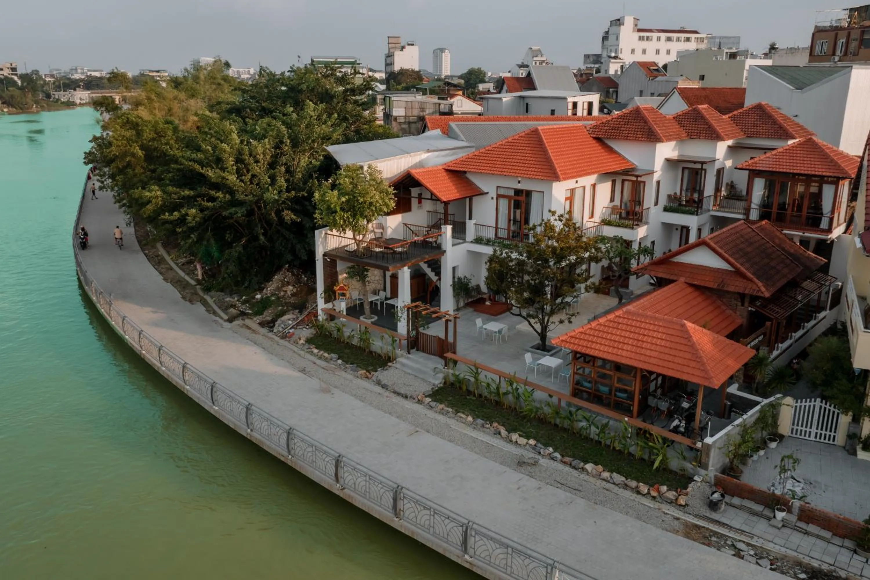 River view in Hue River Side Villa