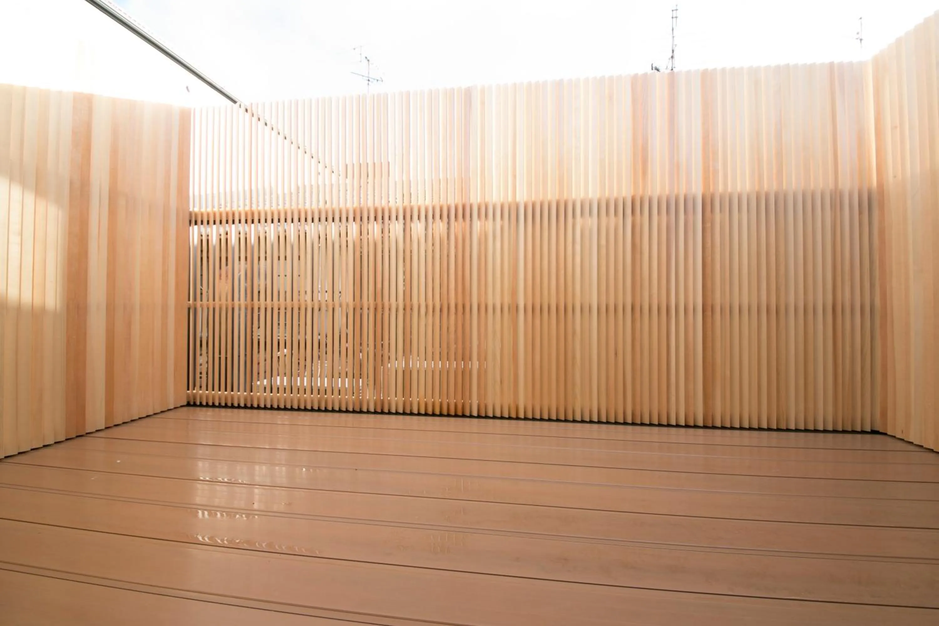 Balcony/Terrace in 京一軒町家 さと居 香雪 SATOI KOSETSU Shichijo-Mibu