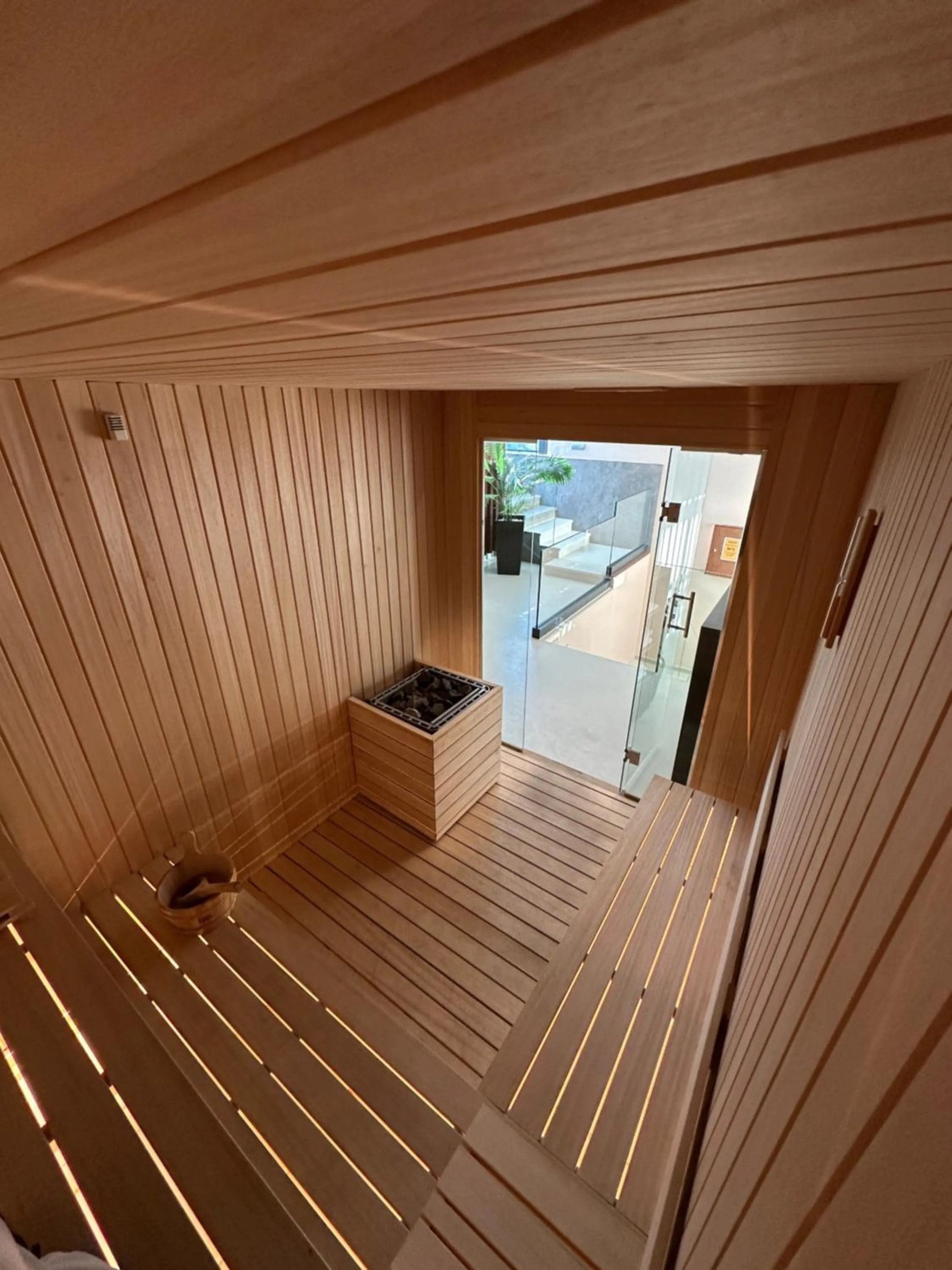 Sauna in Hotel Prishtina