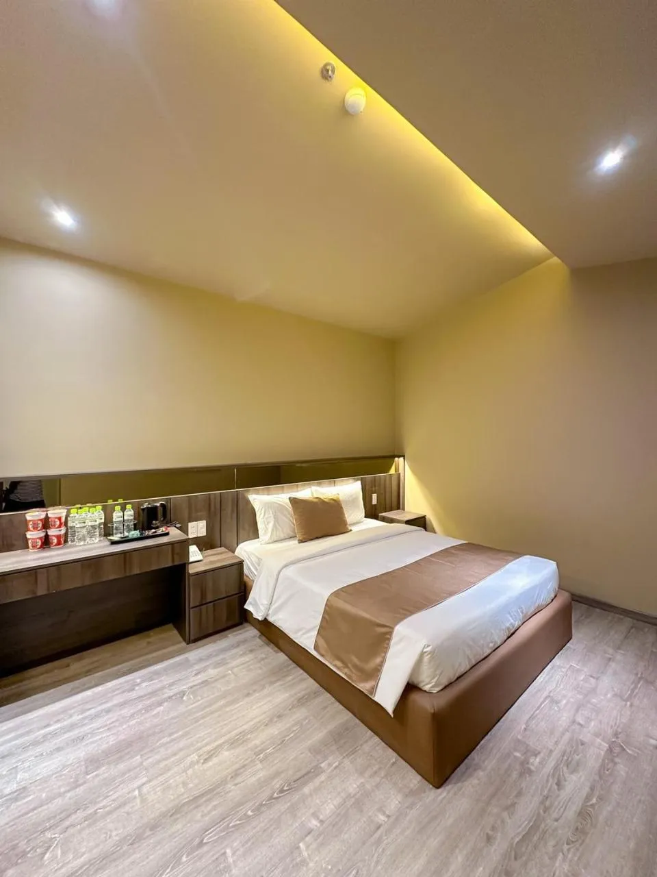 Bed in Hai Long Hotel