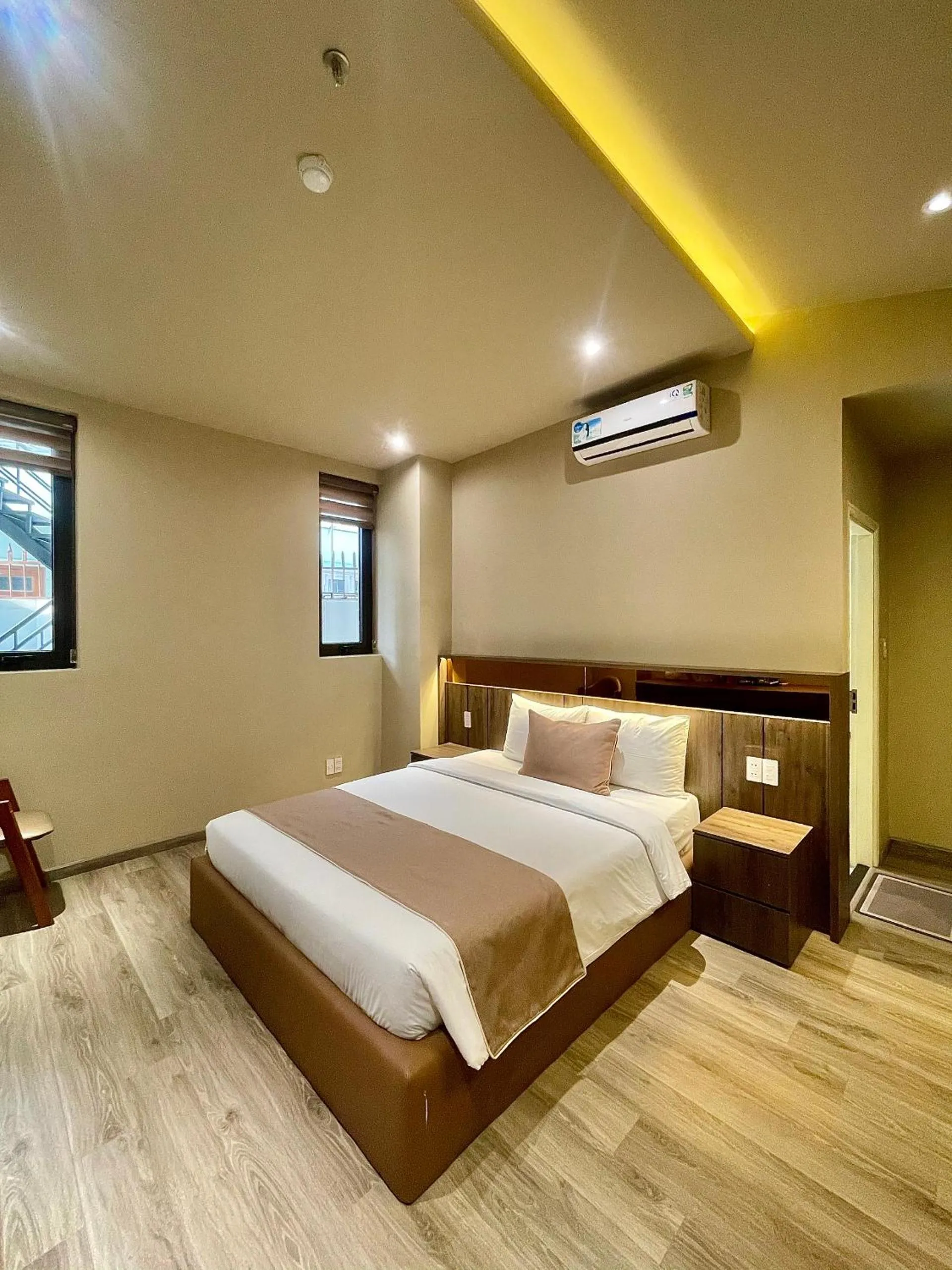 Bed in Hai Long Hotel