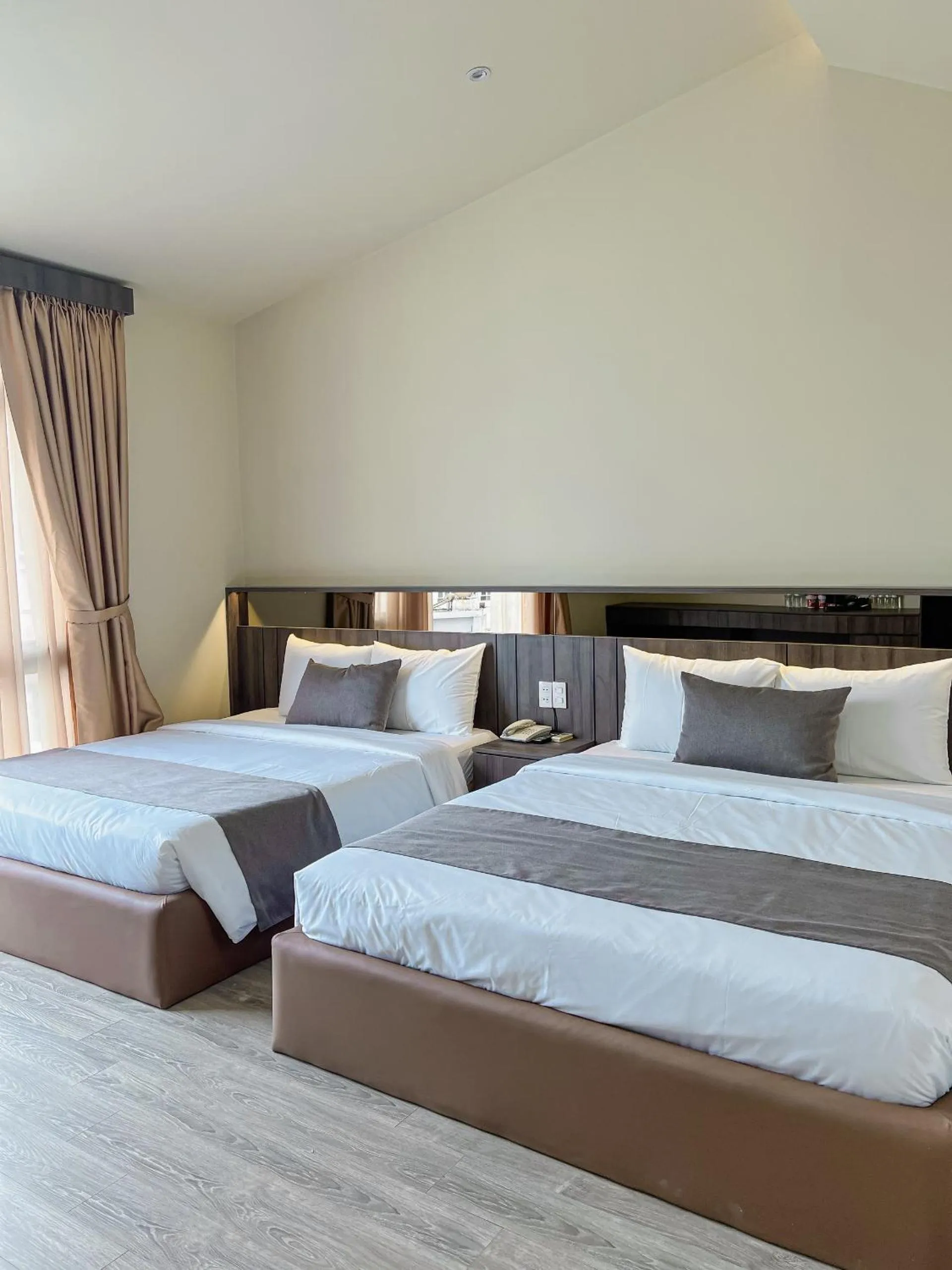 Bed in Hai Long Hotel