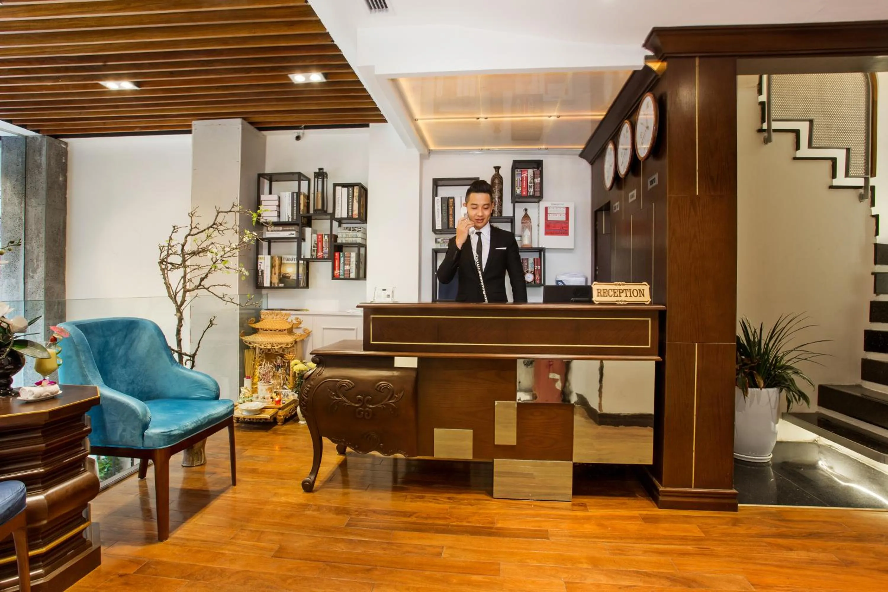 Lobby or reception in Hanoi La Storia Hotel