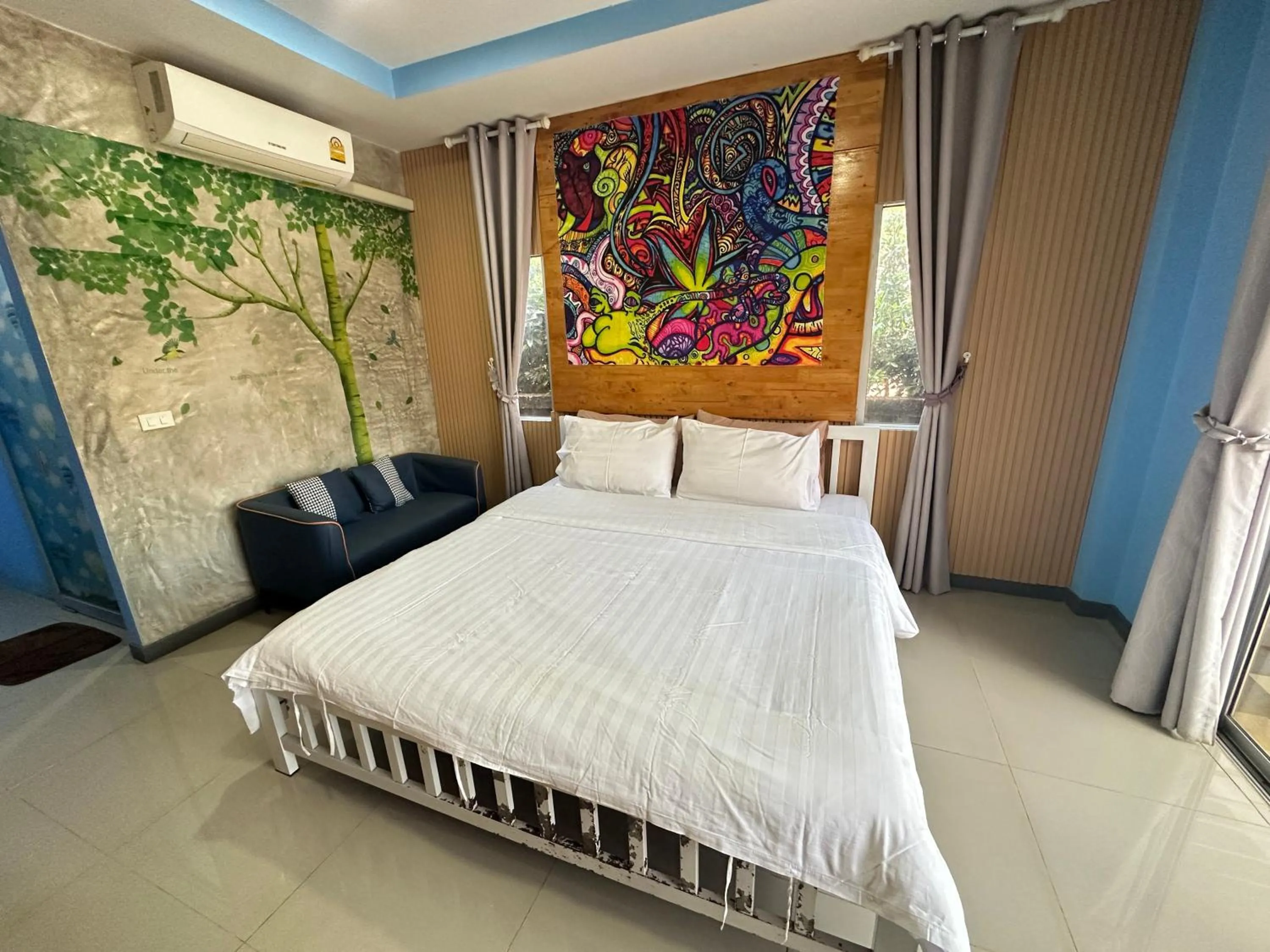 Bed in Jingle Bells Resort