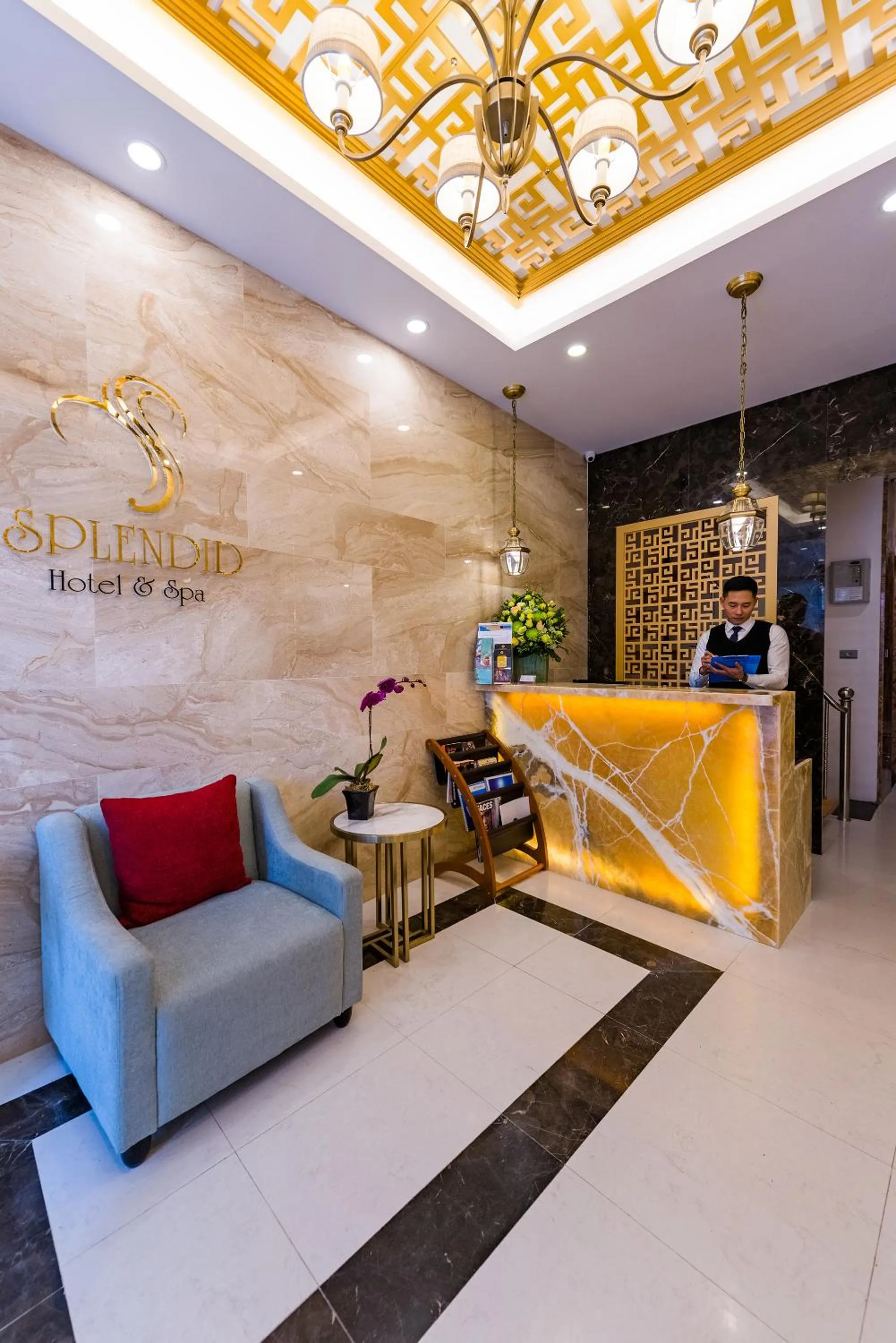 Lobby or reception in Splendid Hotel & Spa