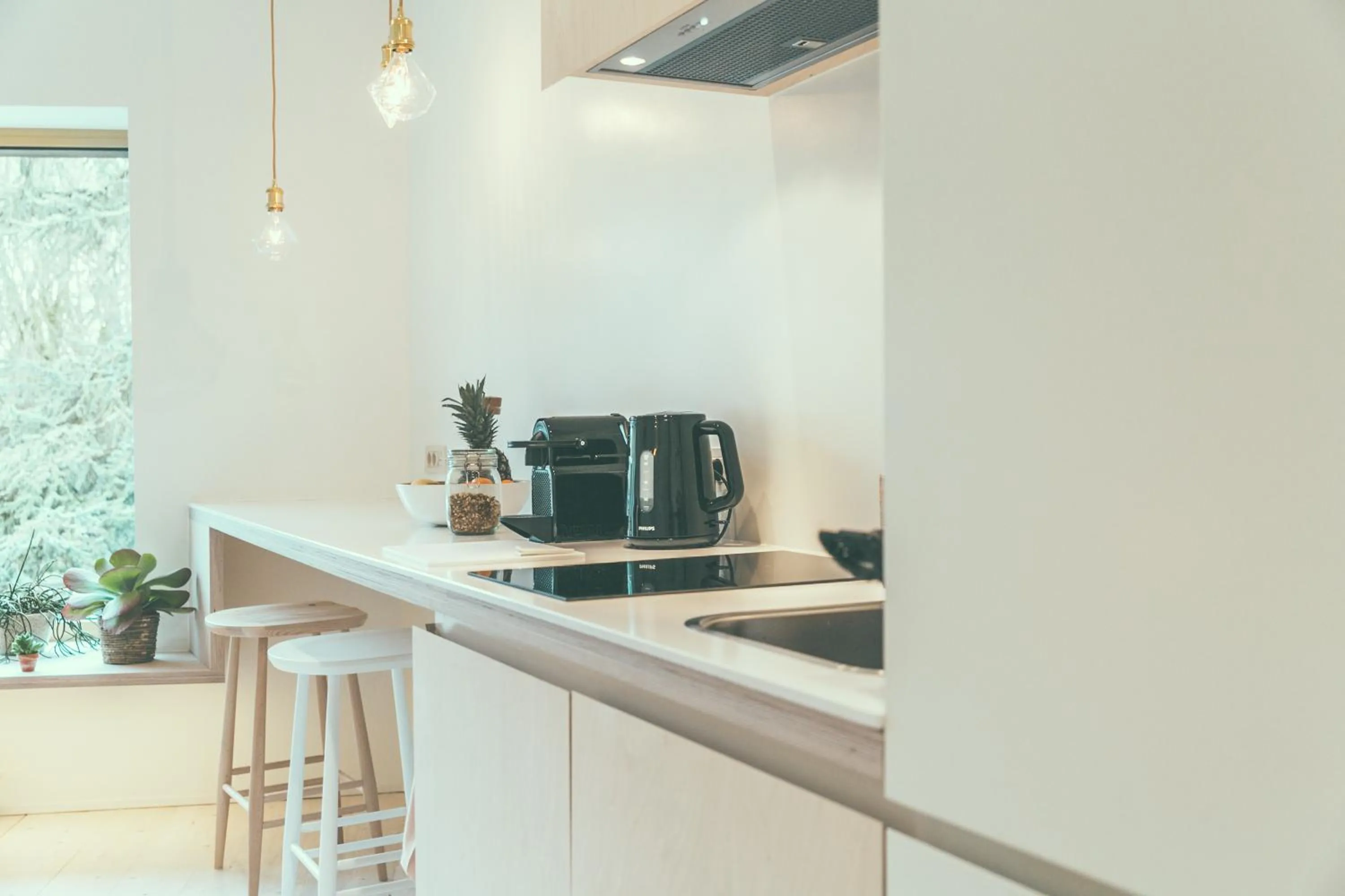 Kitchen or kitchenette in AP8 city & park apartement