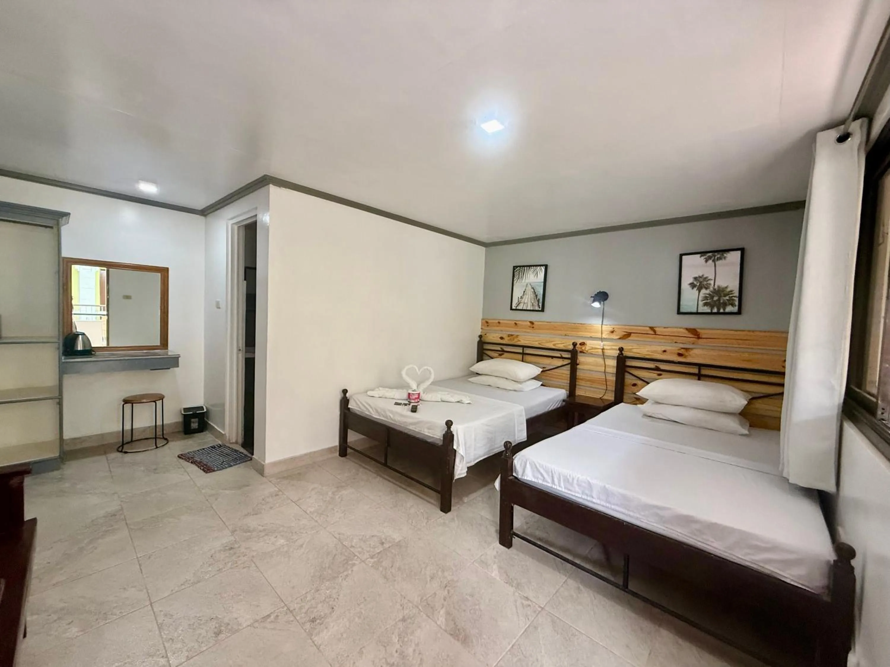 Bed in Marion Roos Hotel