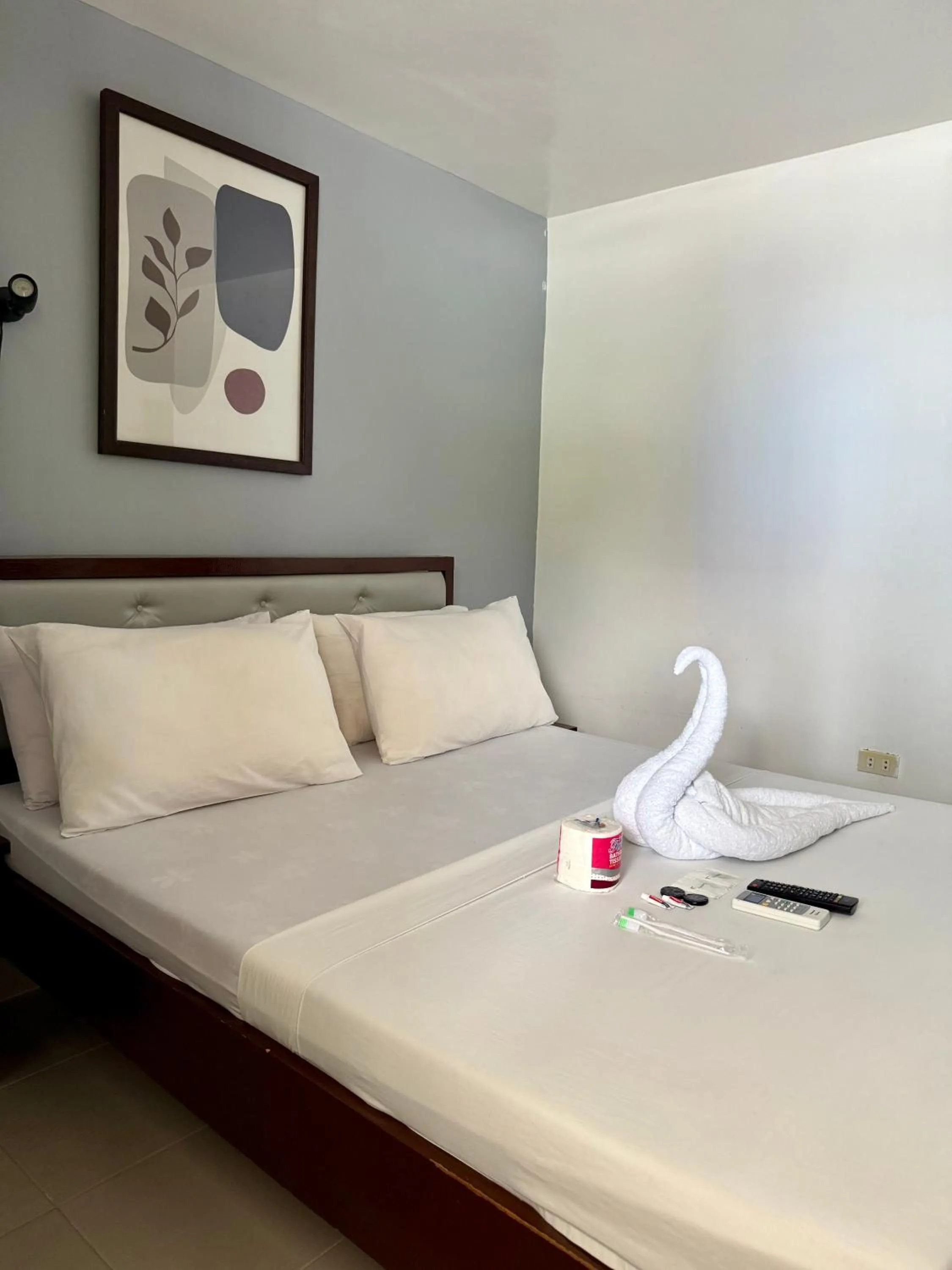 Bed in Marion Roos Hotel